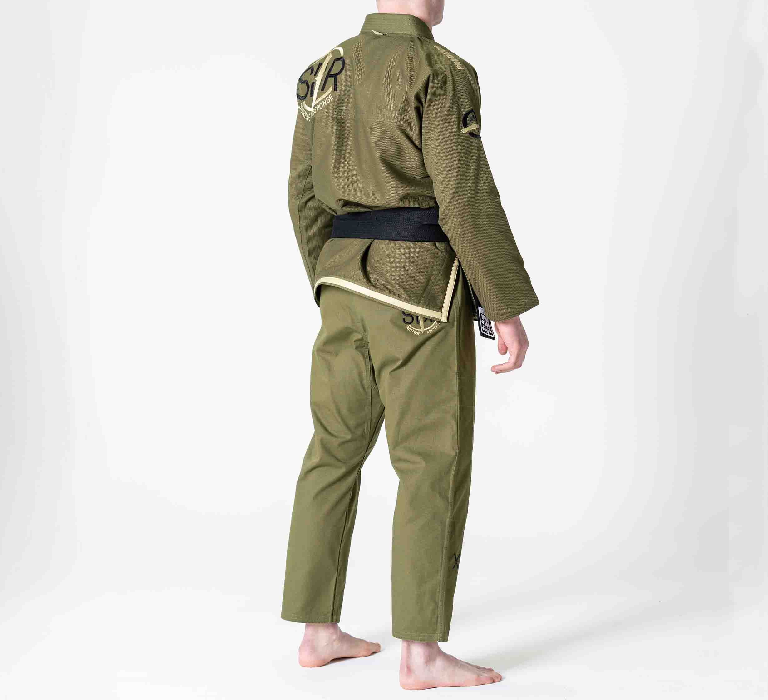 Suparaito BJJ Gi Sheepdog Response Edition Military Green