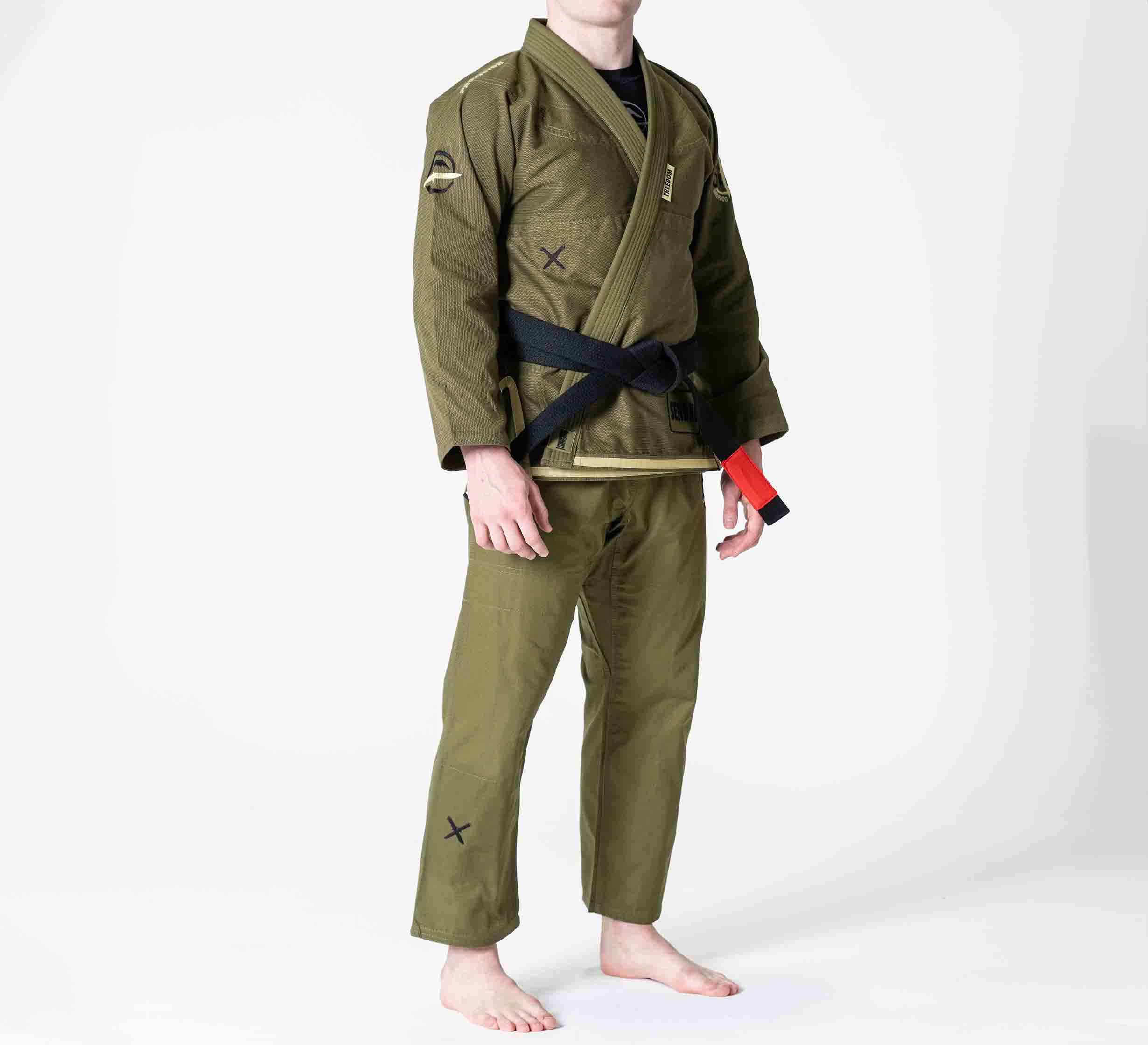 Suparaito BJJ Gi Sheepdog Response Edition Military Green