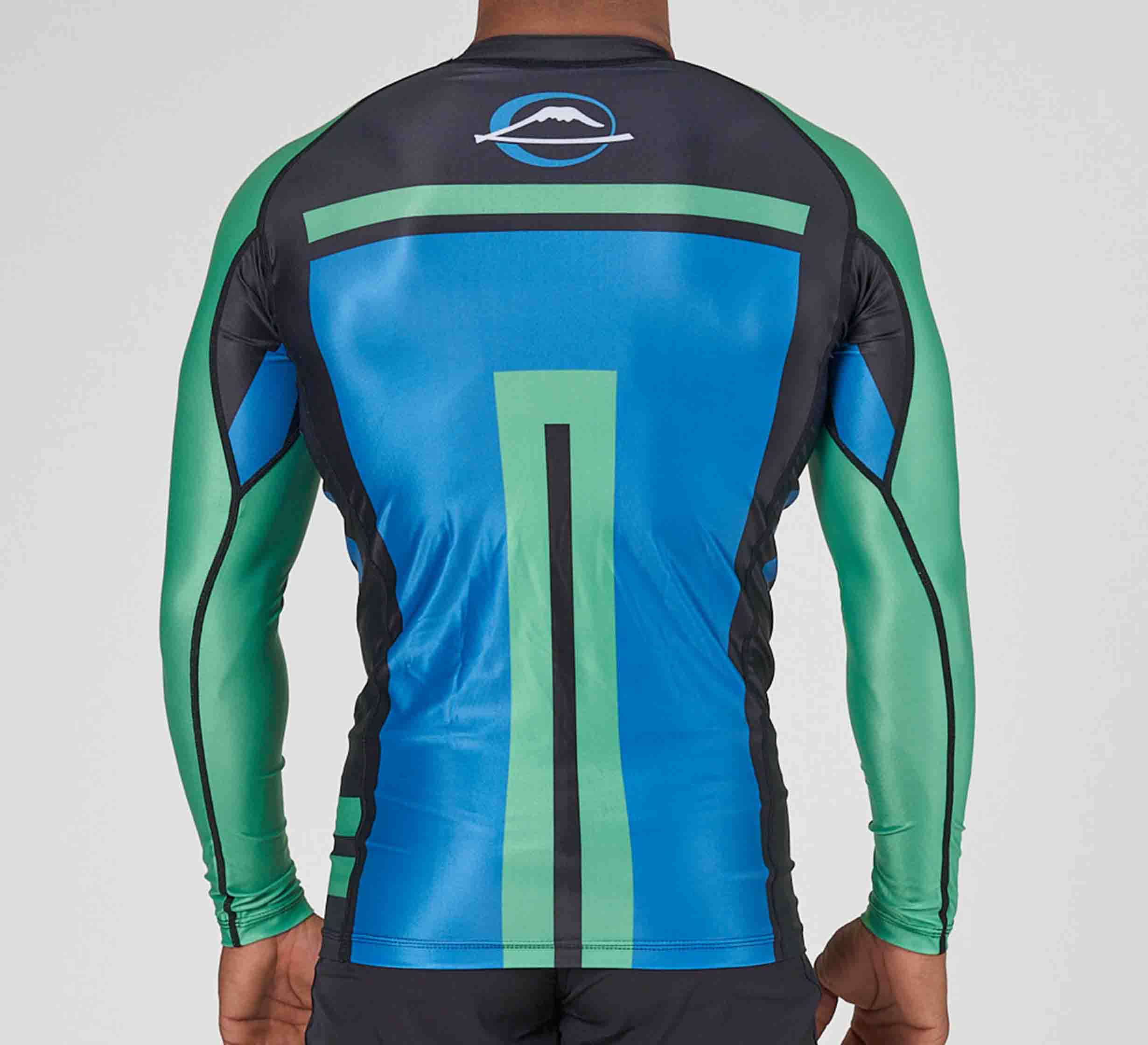 Mt. FUJI Flex Lite Rashguard Blue/Green