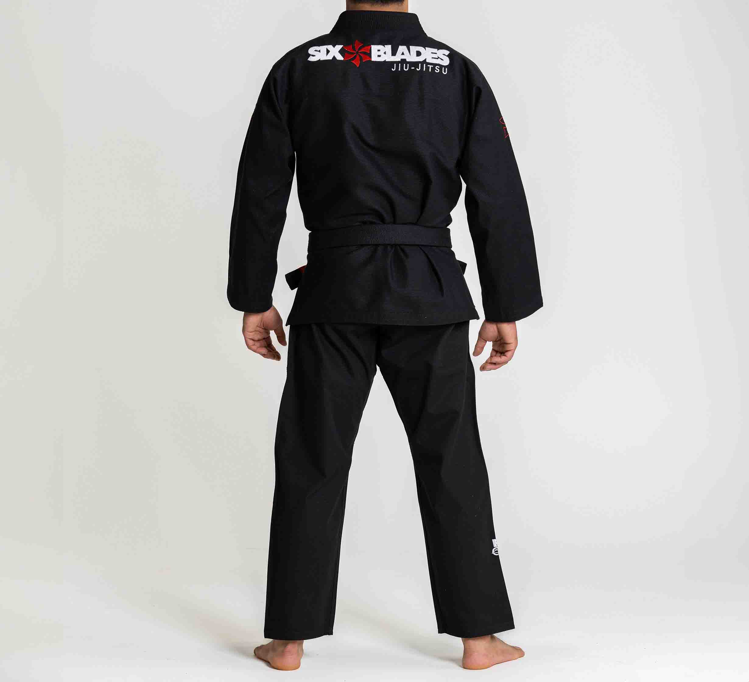 Kids Six Blades Official Suparaito BJJ Gi Black