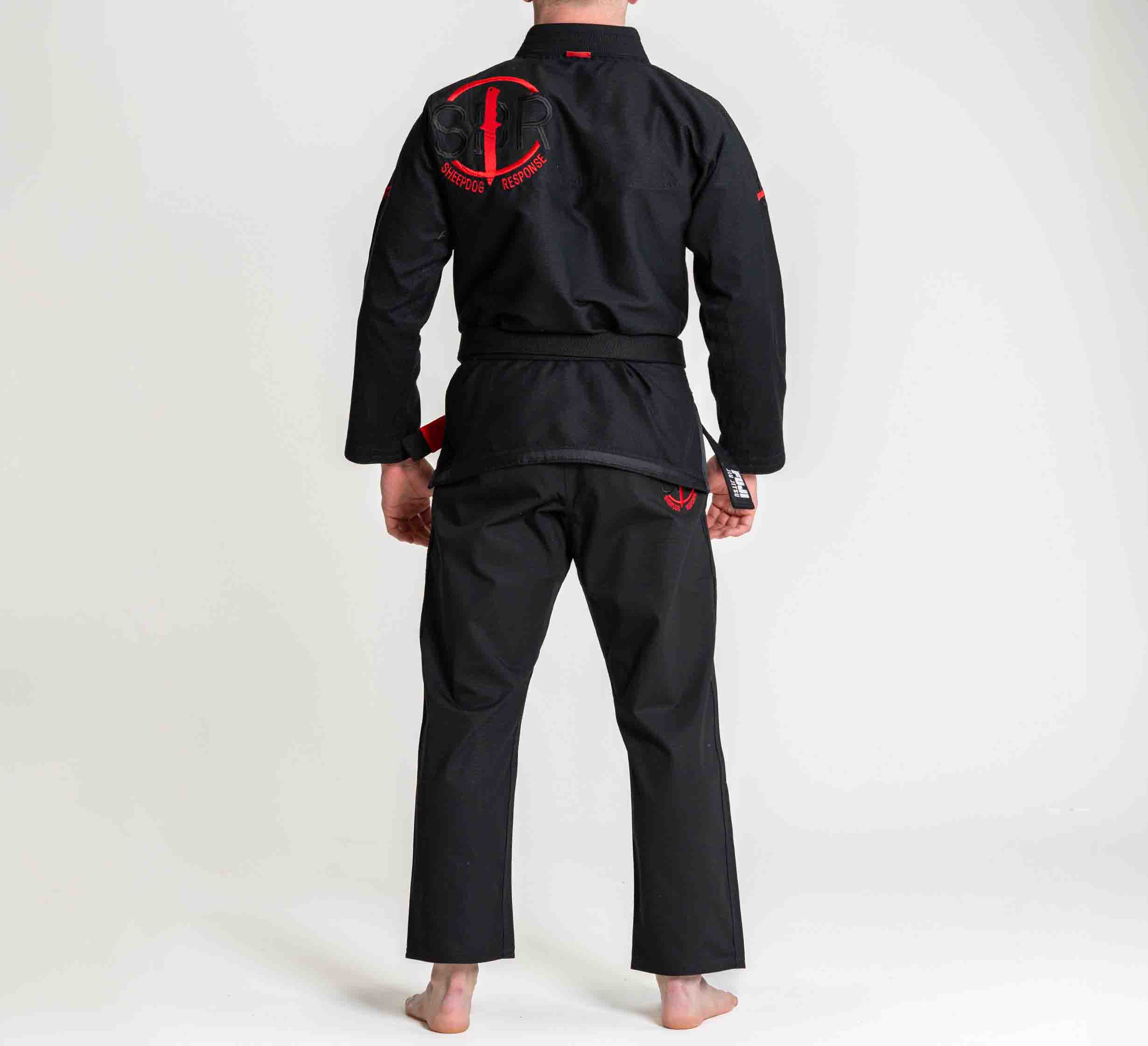 Suparaito BJJ Gi Sheepdog Response Edition Black