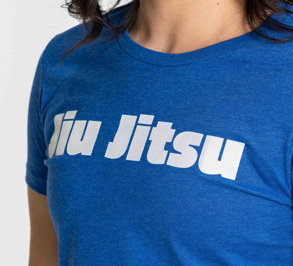 Womens Jiu Jitsu Player Blue