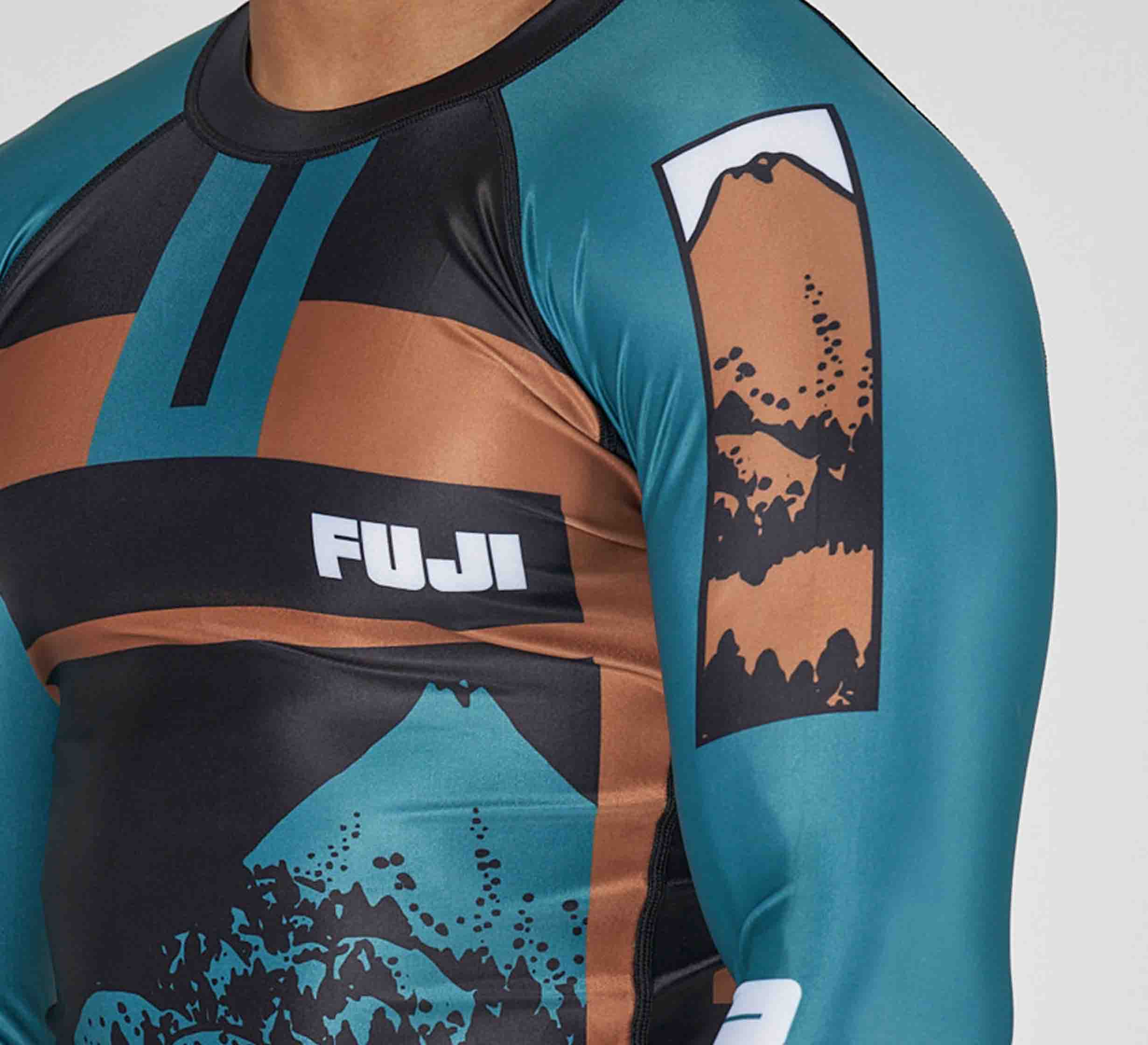 Mt. FUJI Flex Lite Rashguard Forest