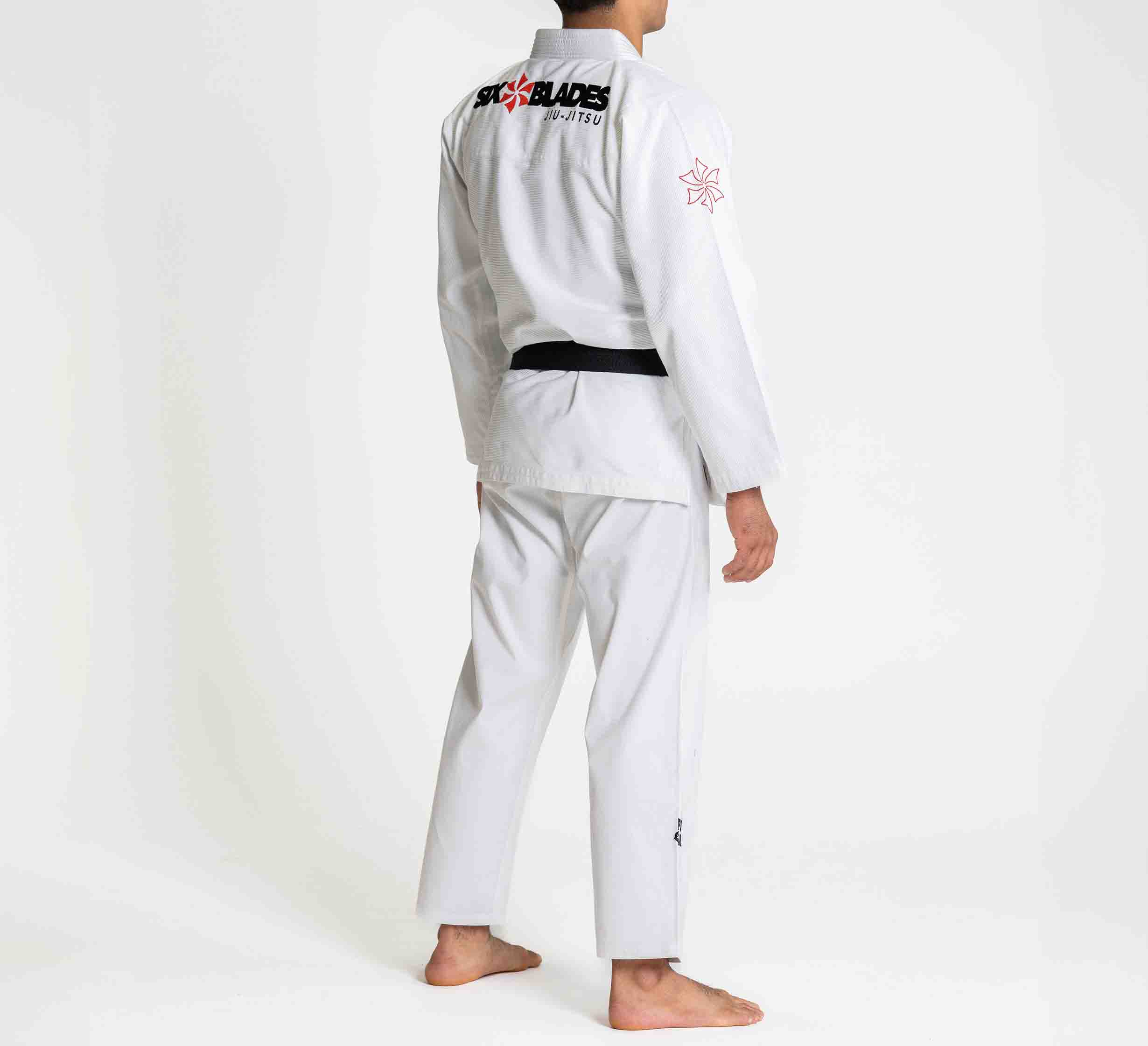 Kids Six Blades Official Suparaito BJJ Gi White