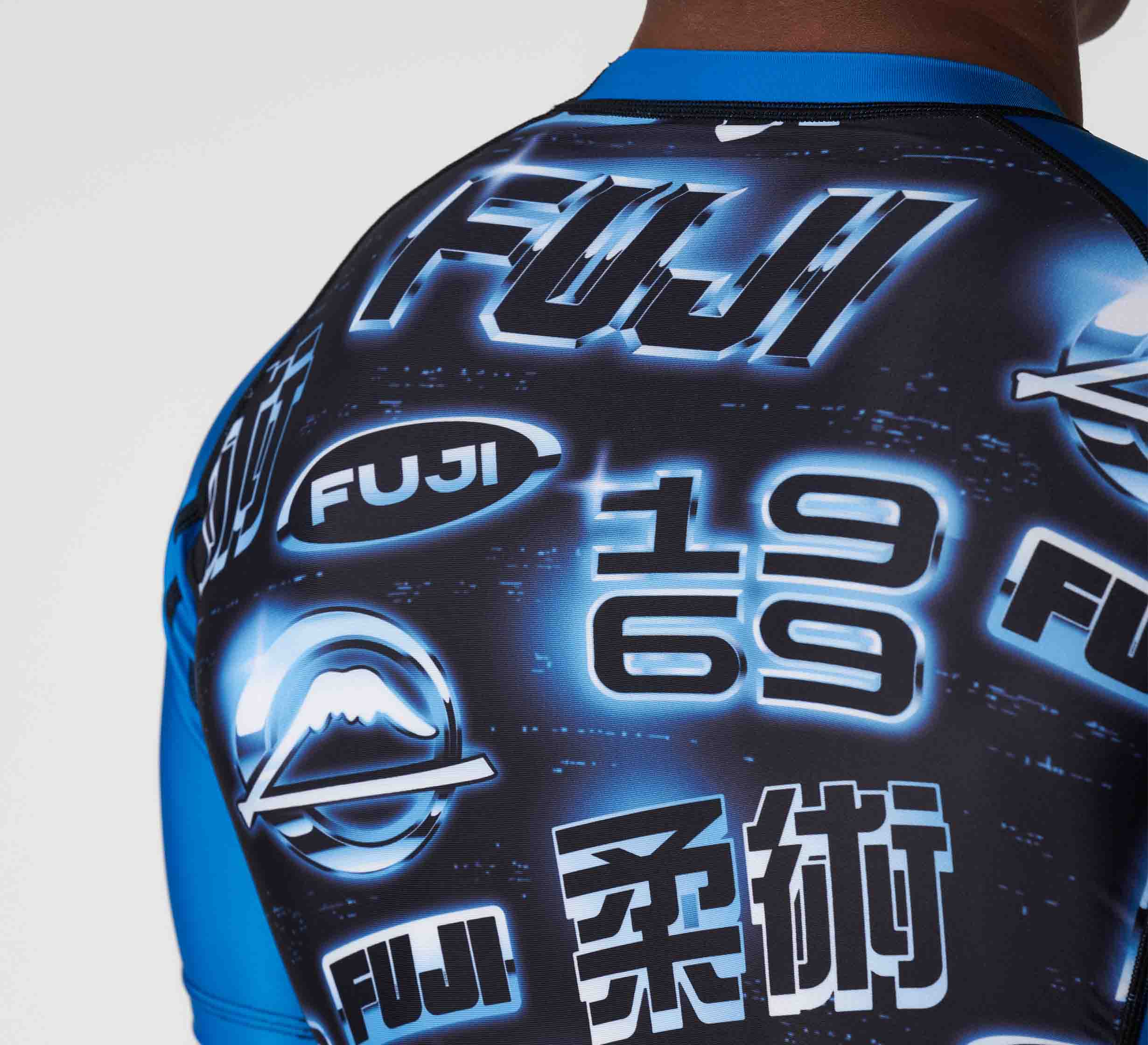 Synth Flex Lite Rashguard Blue