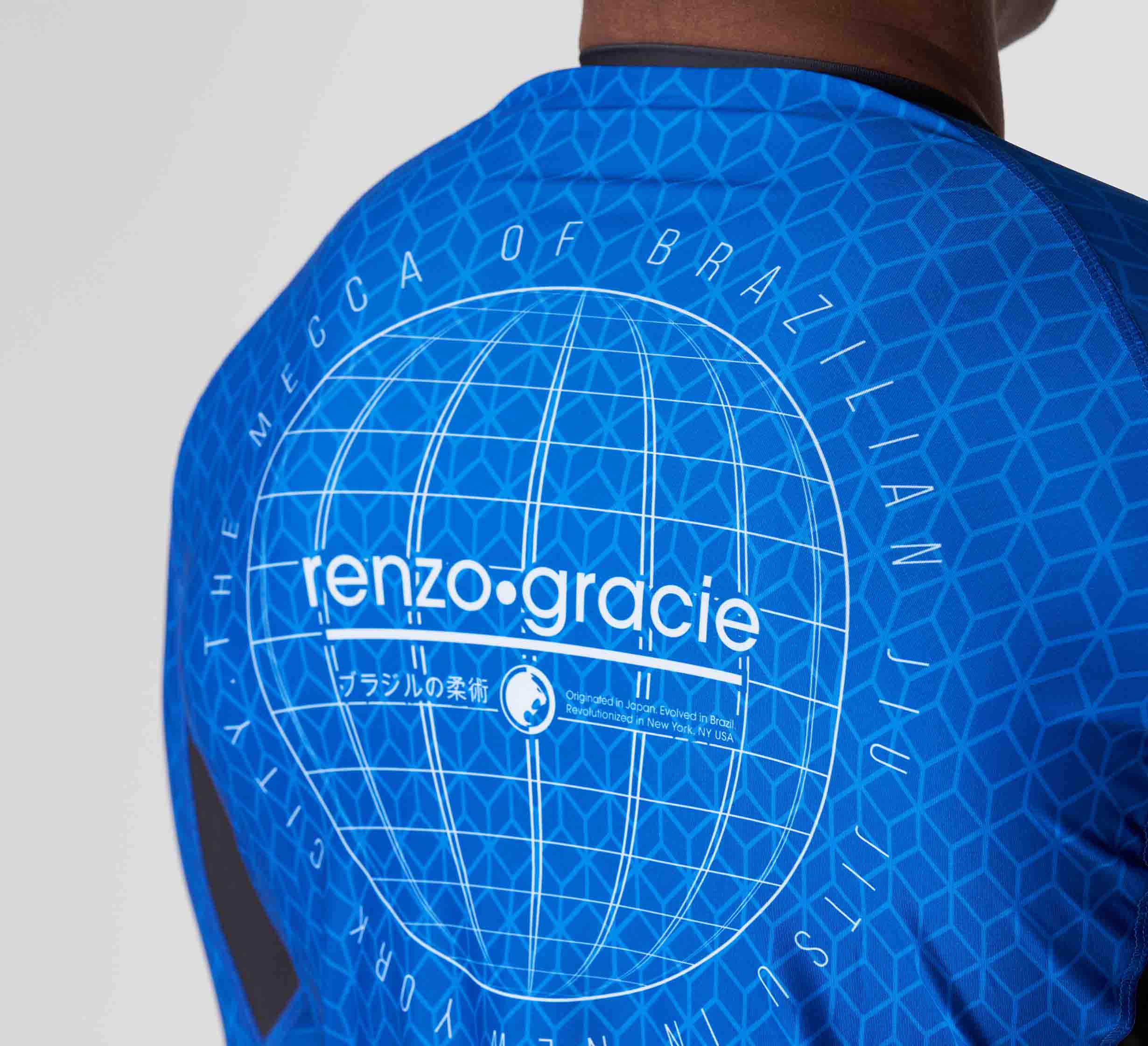 Renzo Gracie Mecca Ranked Short Sleeve Rashguard