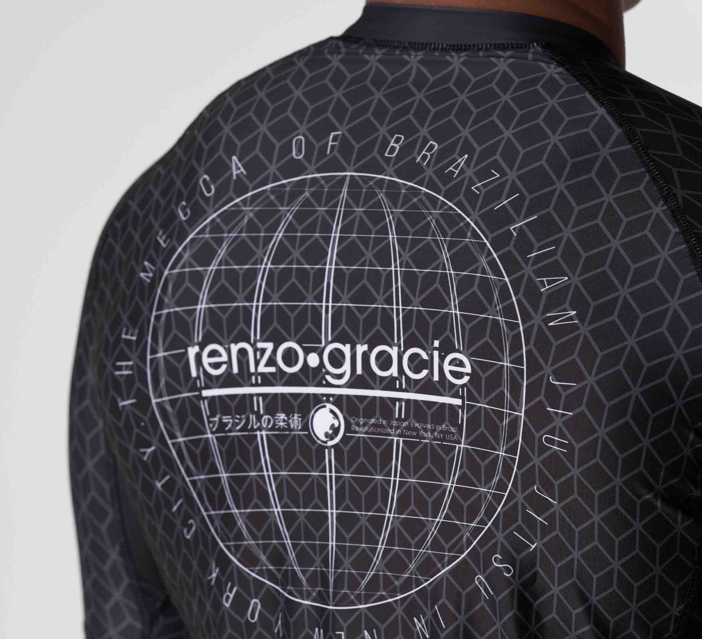 Renzo Gracie Mecca Ranked Short Sleeve Rashguard