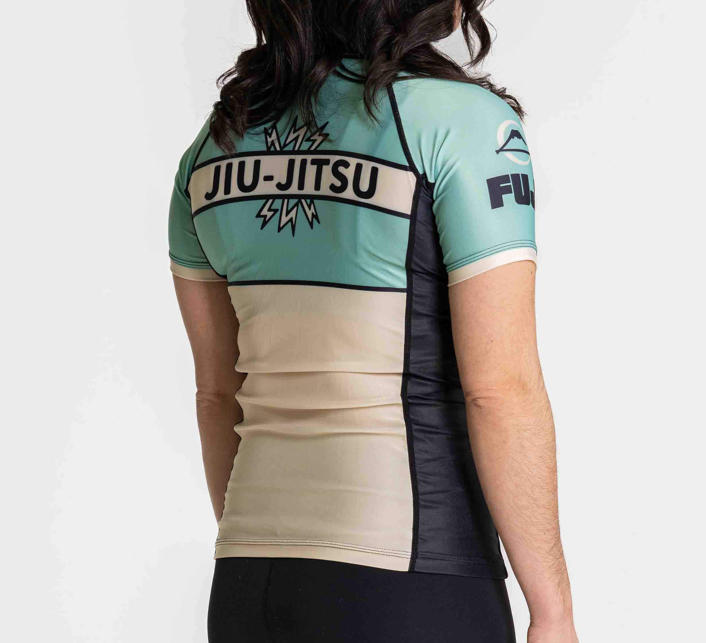 Womens Vintage Flex Lite Rashguard Green