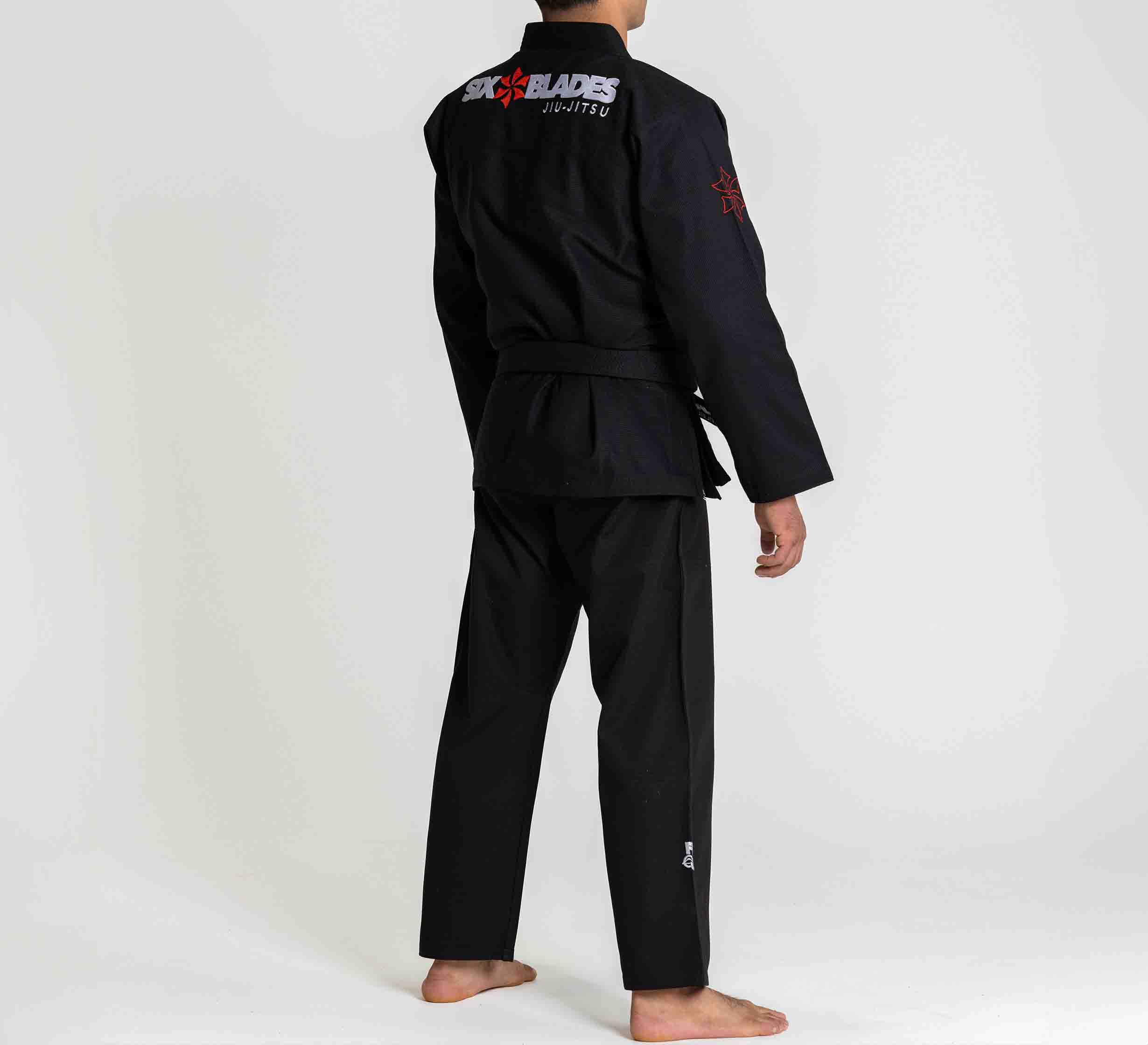 Kids Six Blades Official Suparaito BJJ Gi Black