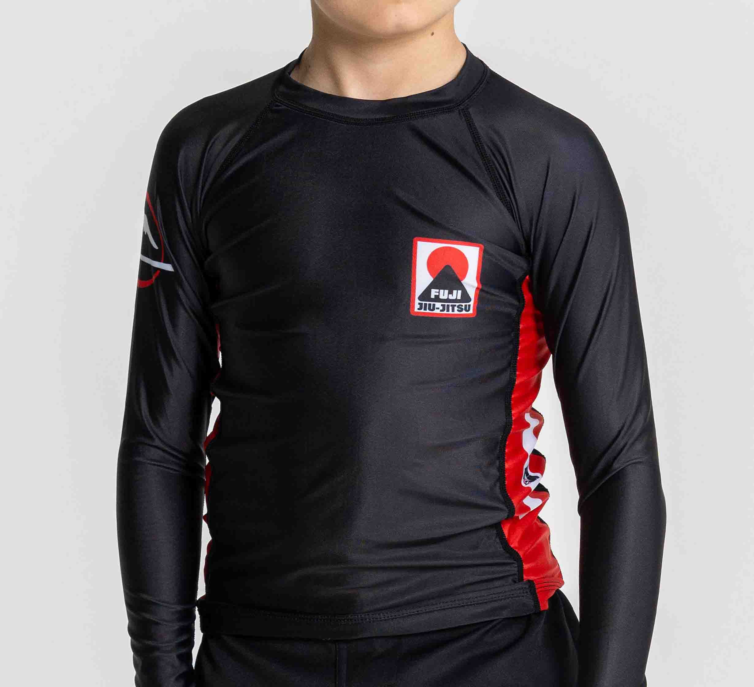 Kids Nippon Flex Lite Rashguard Black