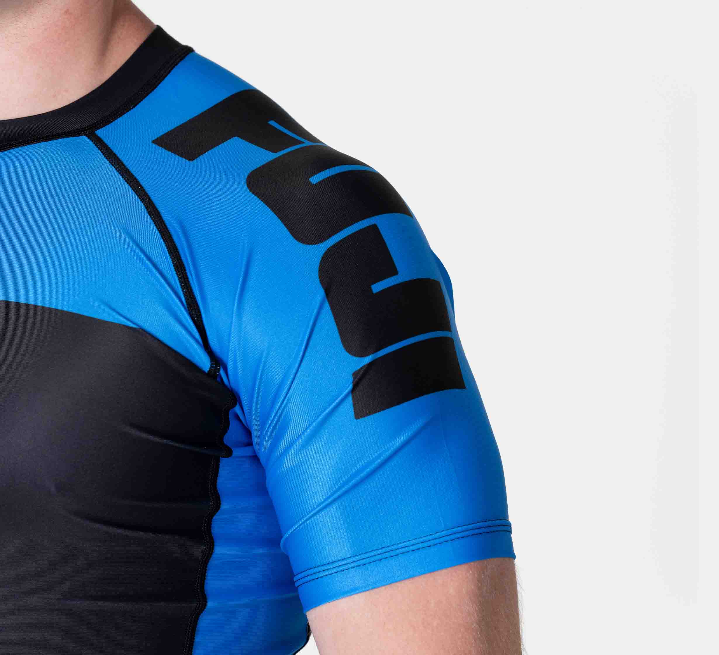 Competition Ranked Rashguard Blue