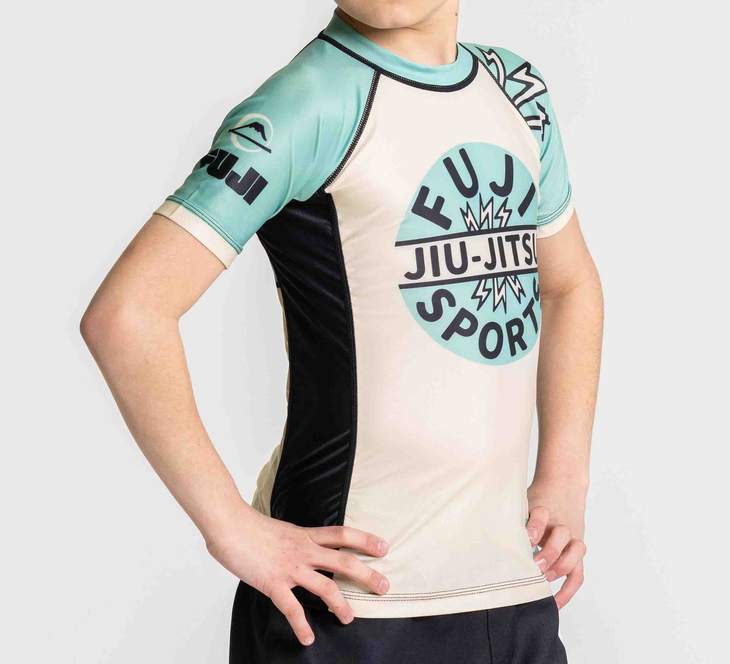 Kids Vintage Flex Lite Rashguard Green