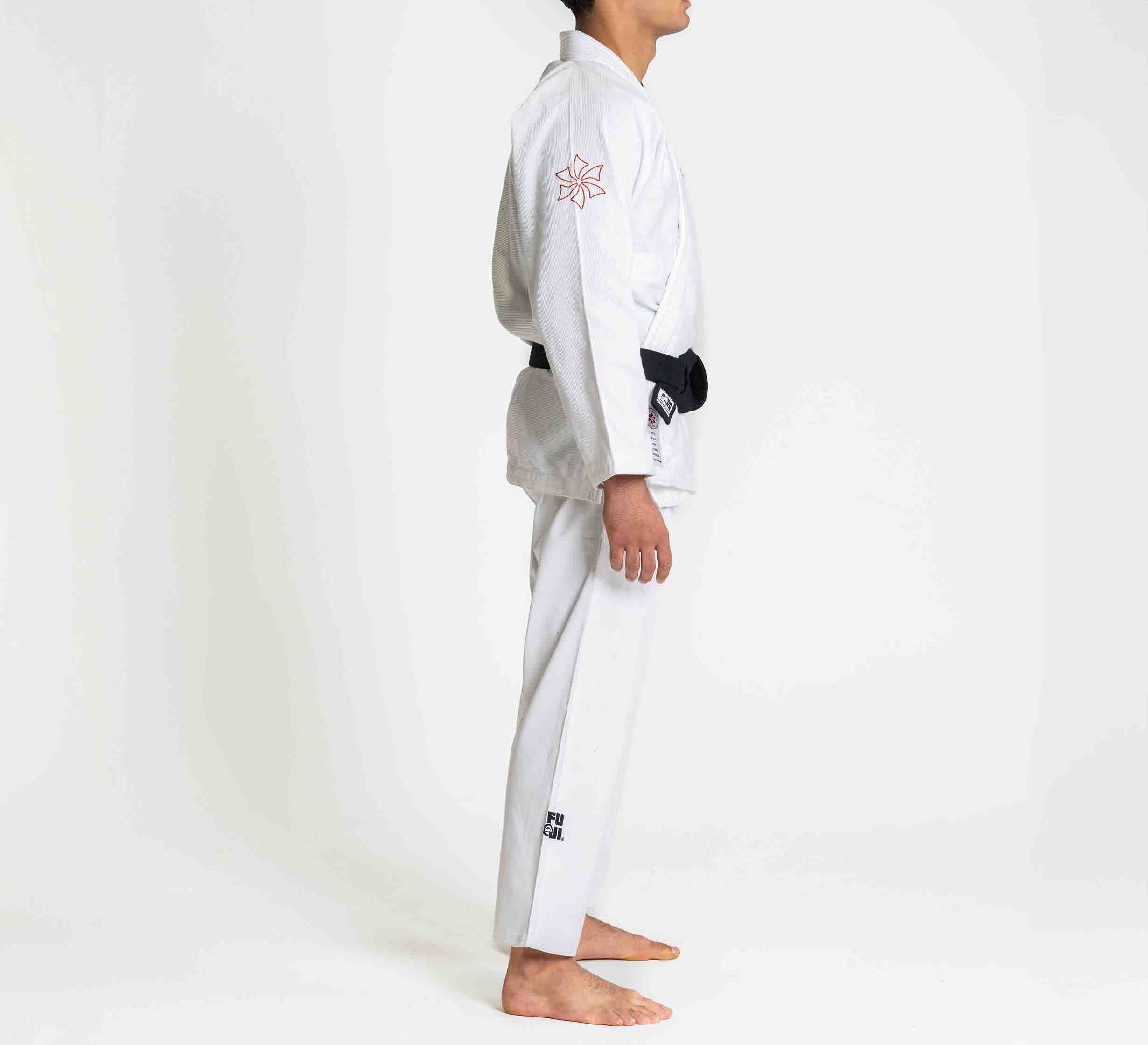 Kids Six Blades Official Suparaito BJJ Gi White