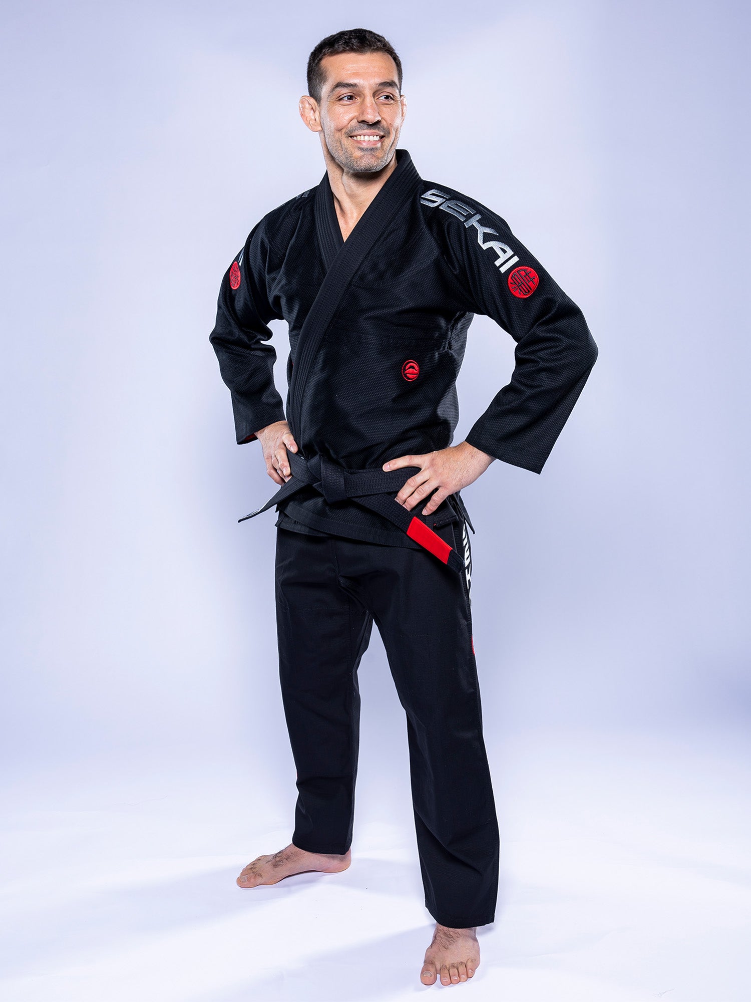 SEKAI 3.0 BJJ Gi Black Grey