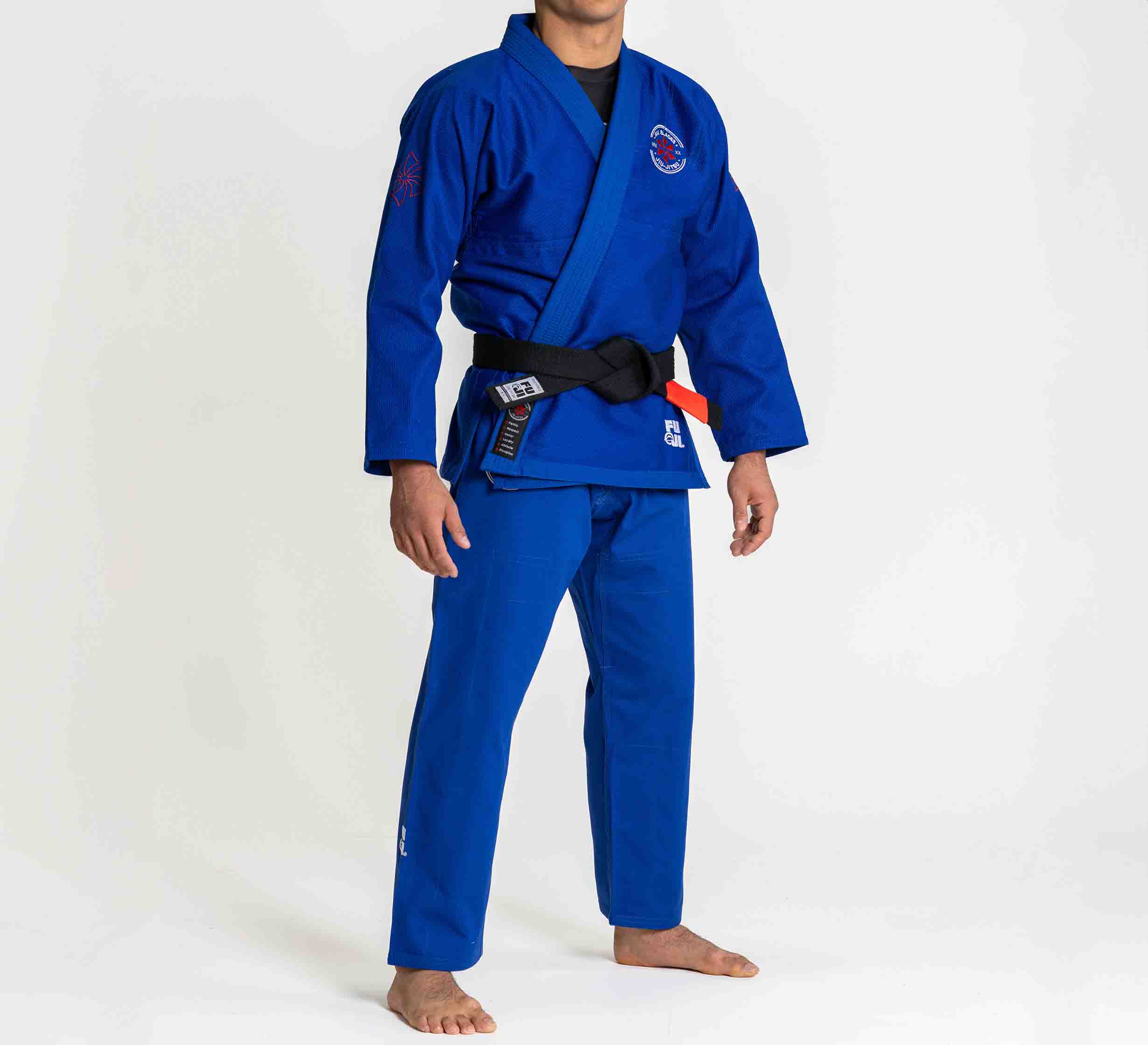 Six Blades Official Sekai BJJ Gi Blue