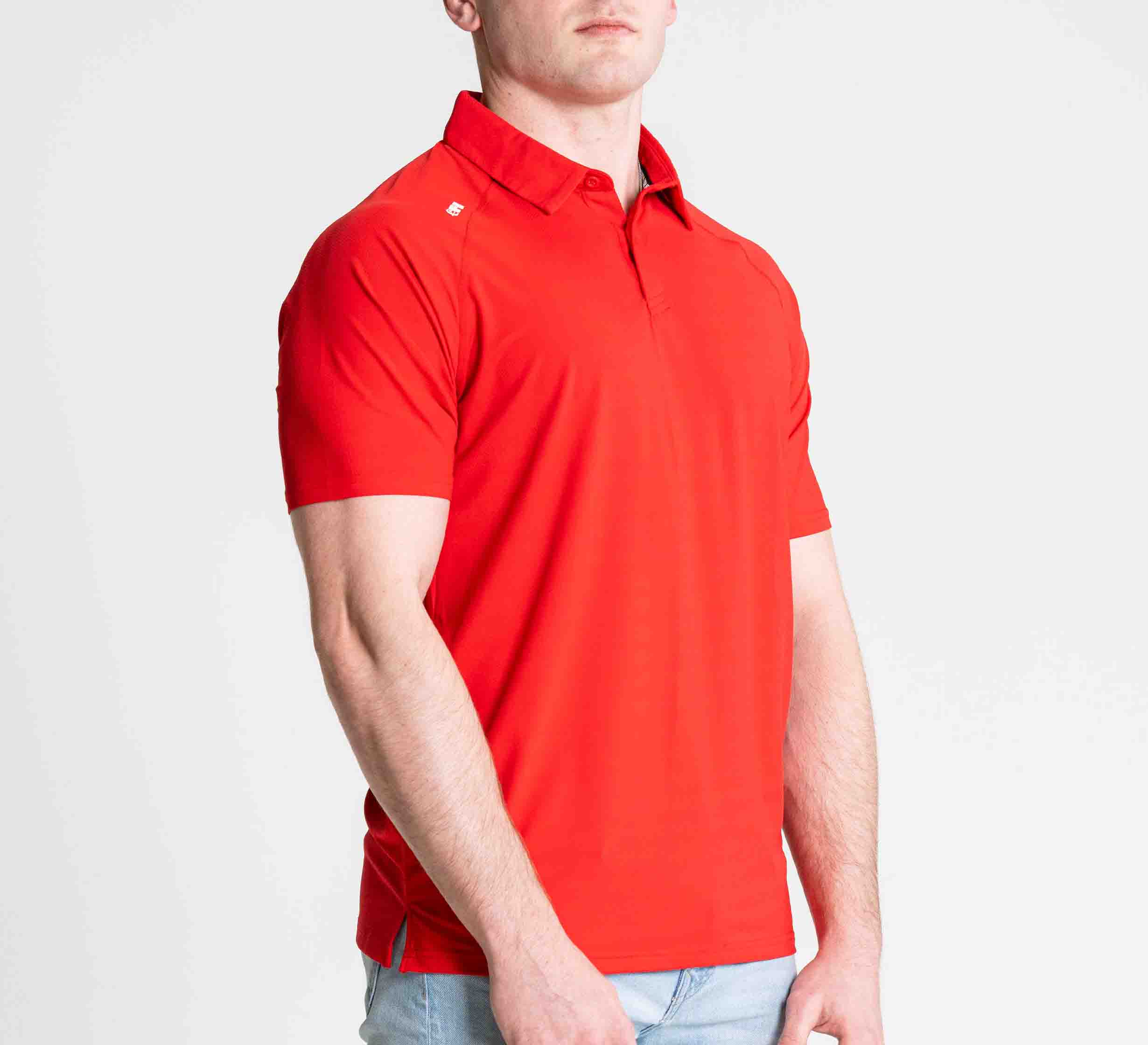 FUJI Performance Polo Red