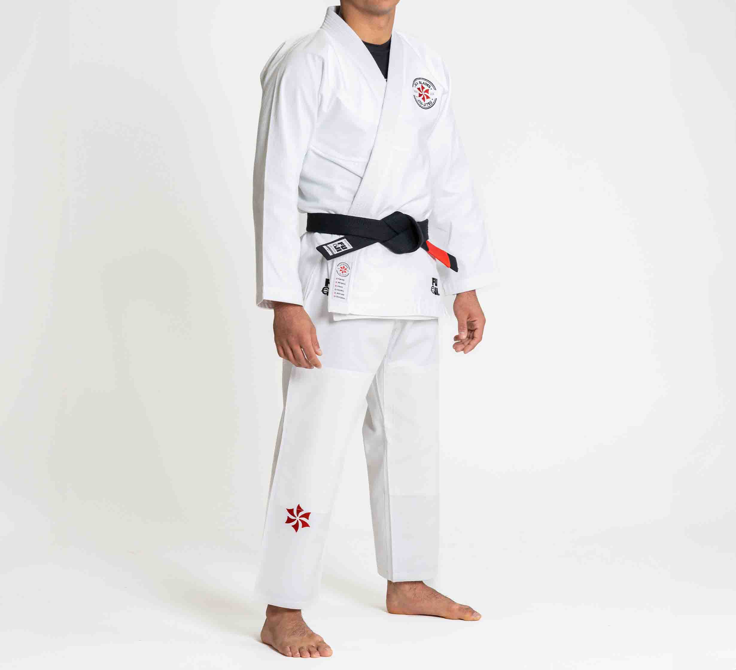 Six Blades Association BJJ Gi White