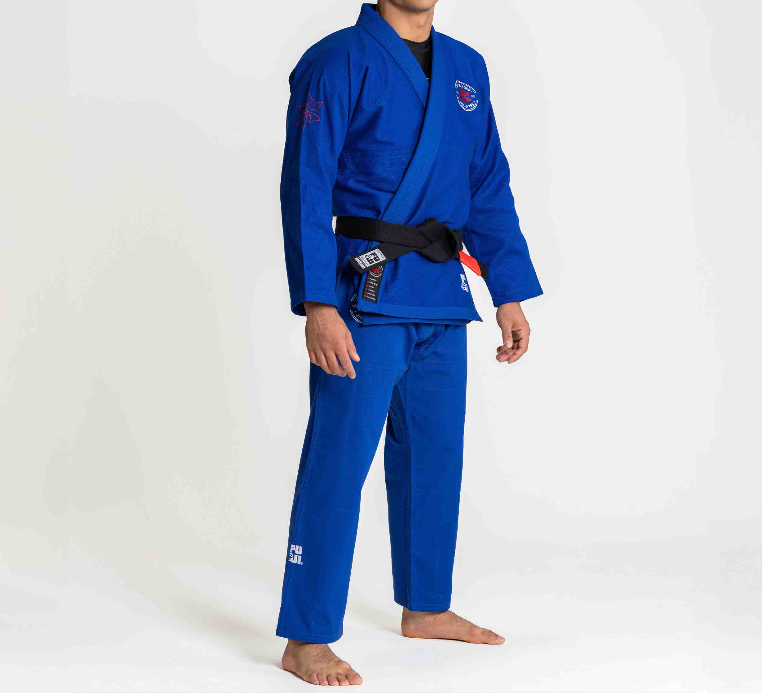 Kids Six Blades Official Suparaito BJJ Gi Blue