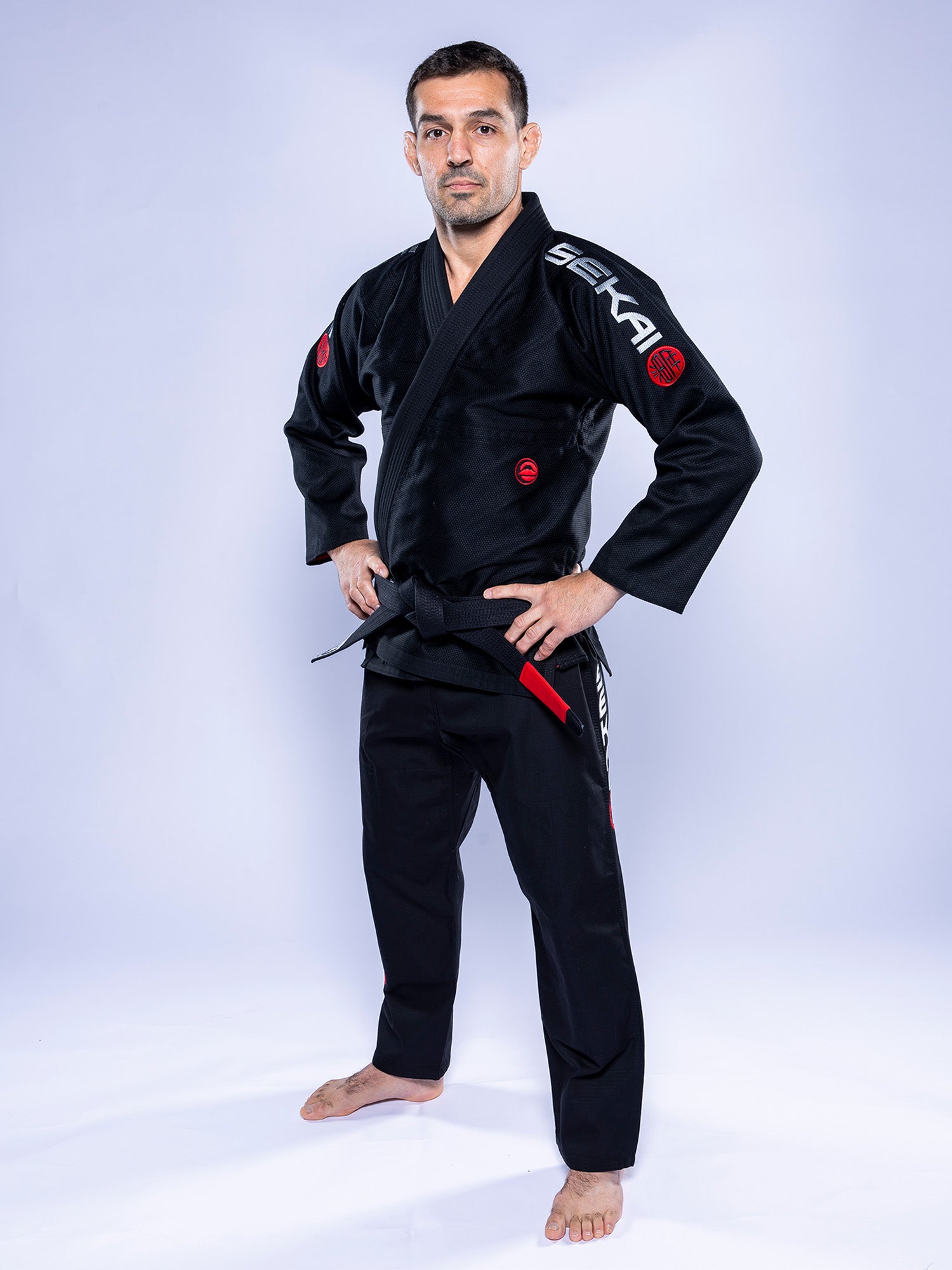 SEKAI 3.0 BJJ Gi Black Grey
