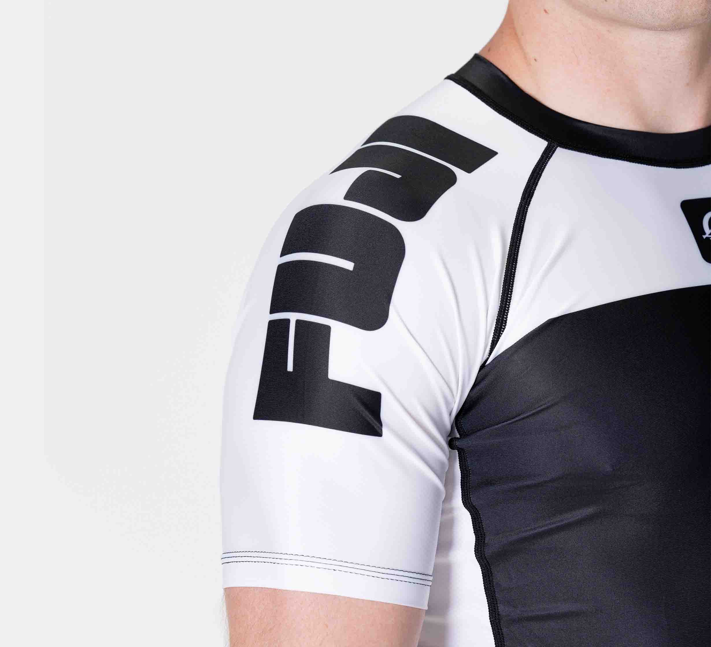 Competition Ranked Rashguard White