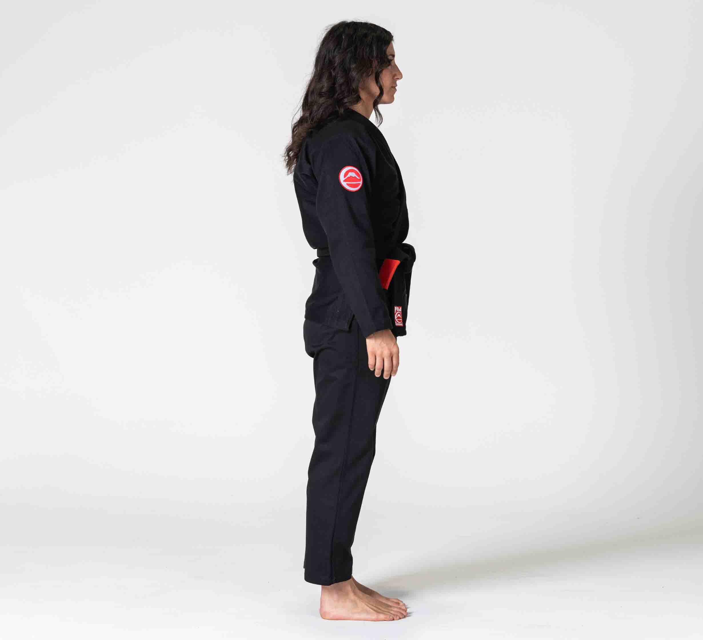 Womens Competition BJJ Gi Black