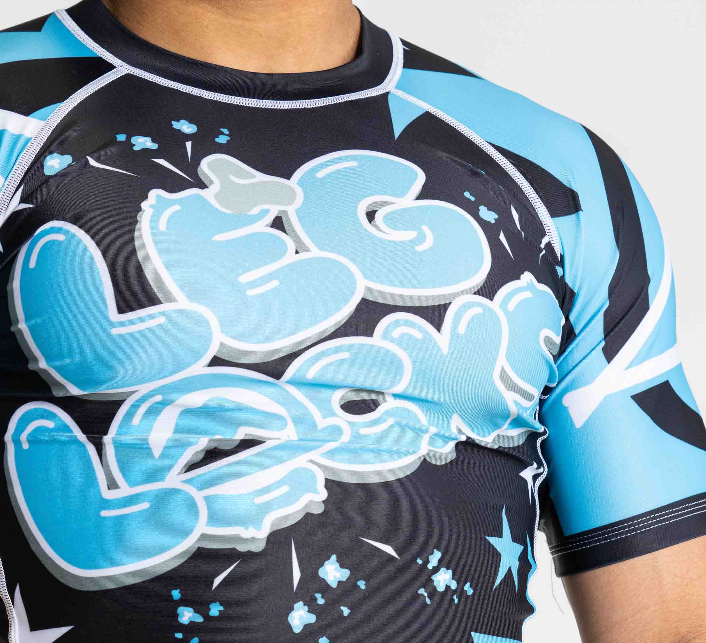 Leg Locks Flex Lite Rashguard Black