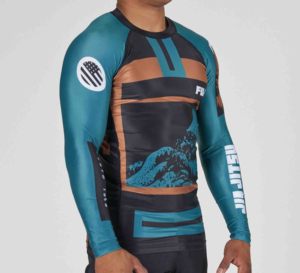 Mt. FUJI Flex Lite Rashguard Forest