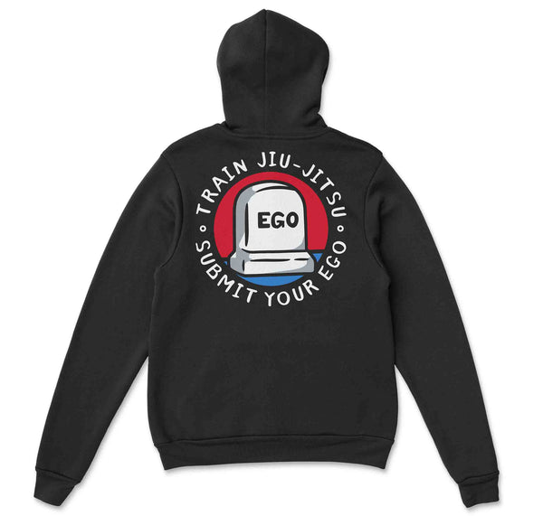 Submit Your Ego Hoodie Heather Black