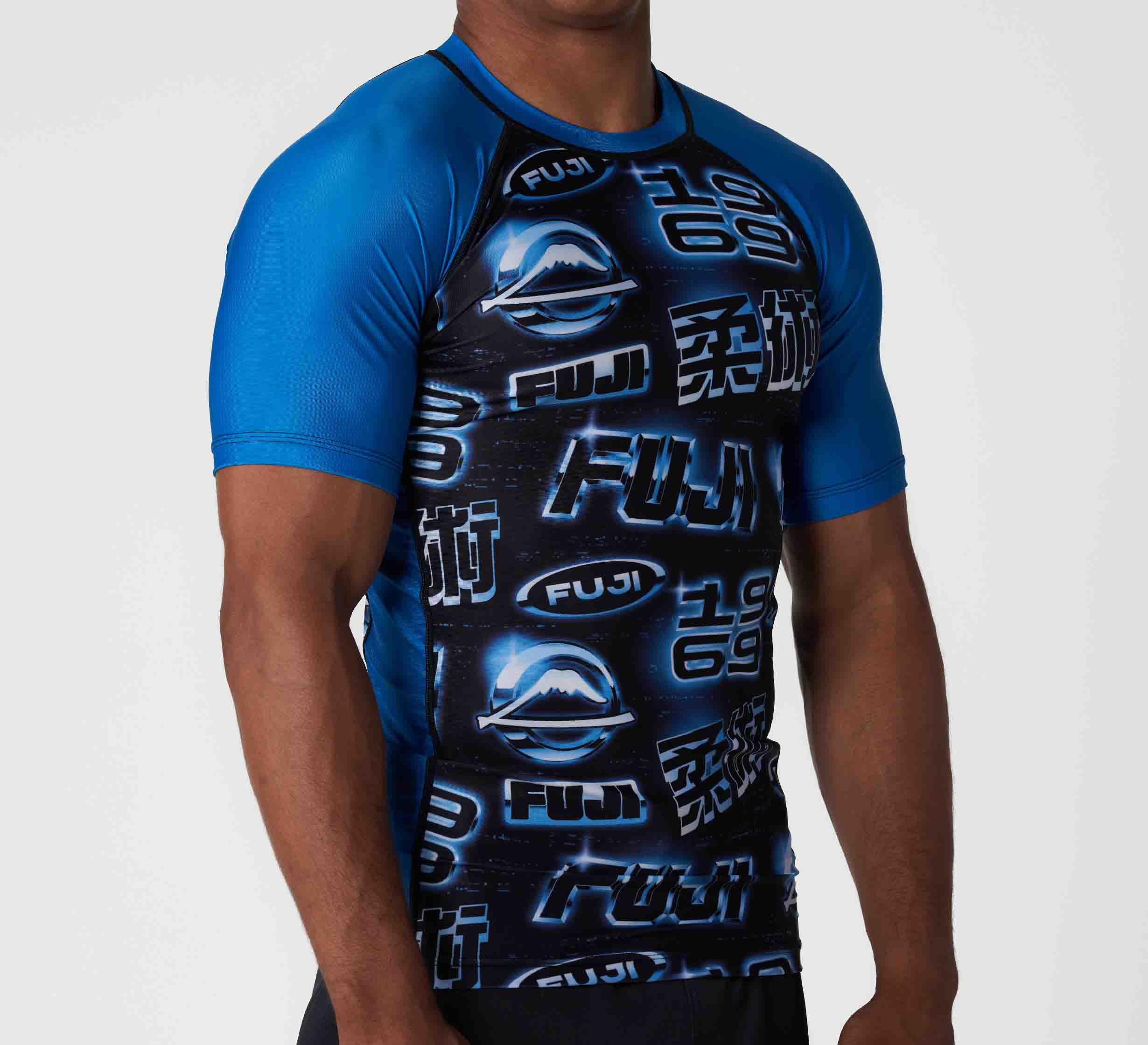 Synth Flex Lite Rashguard Blue