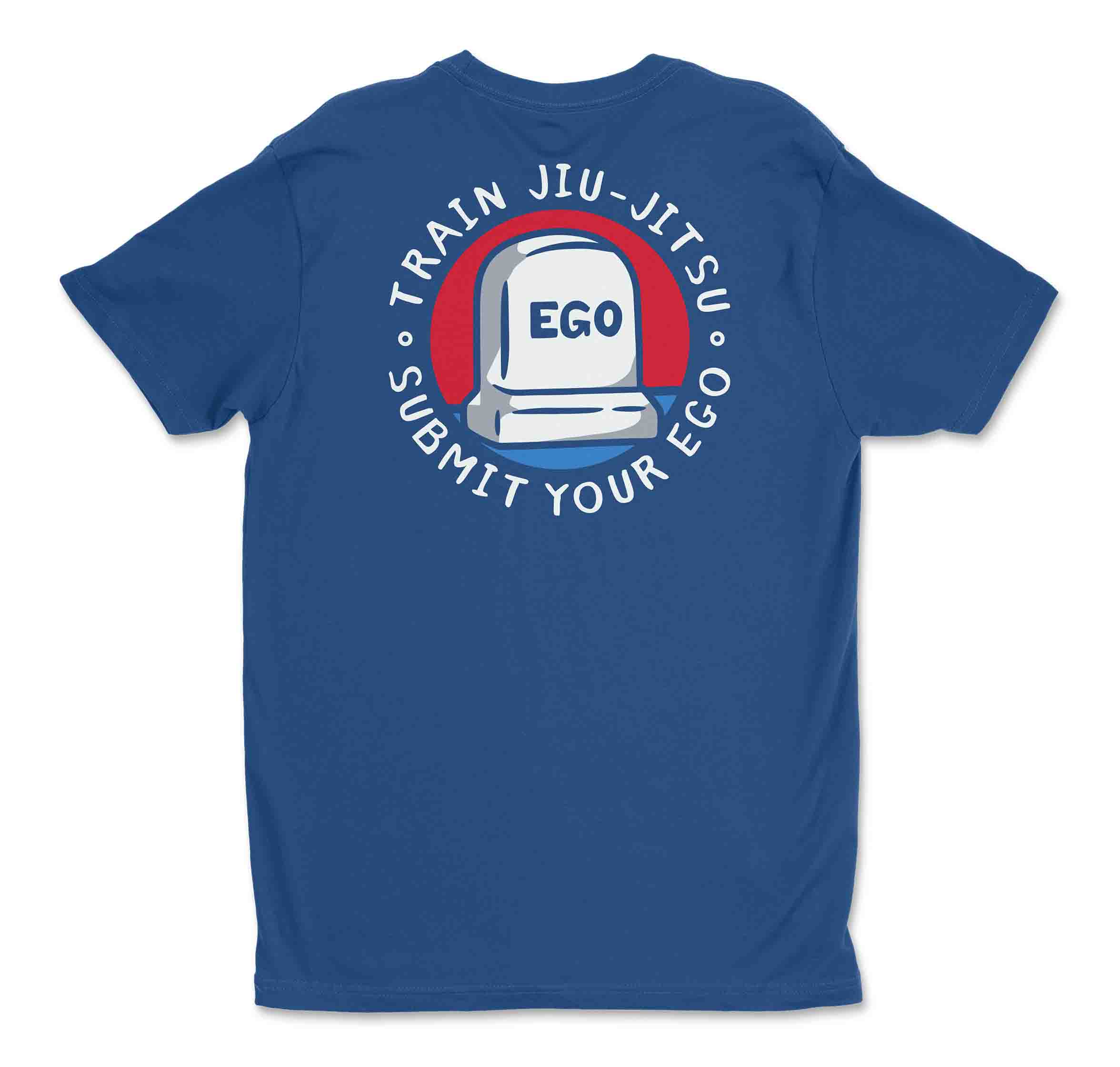 Submit Your Ego T-Shirt Blue