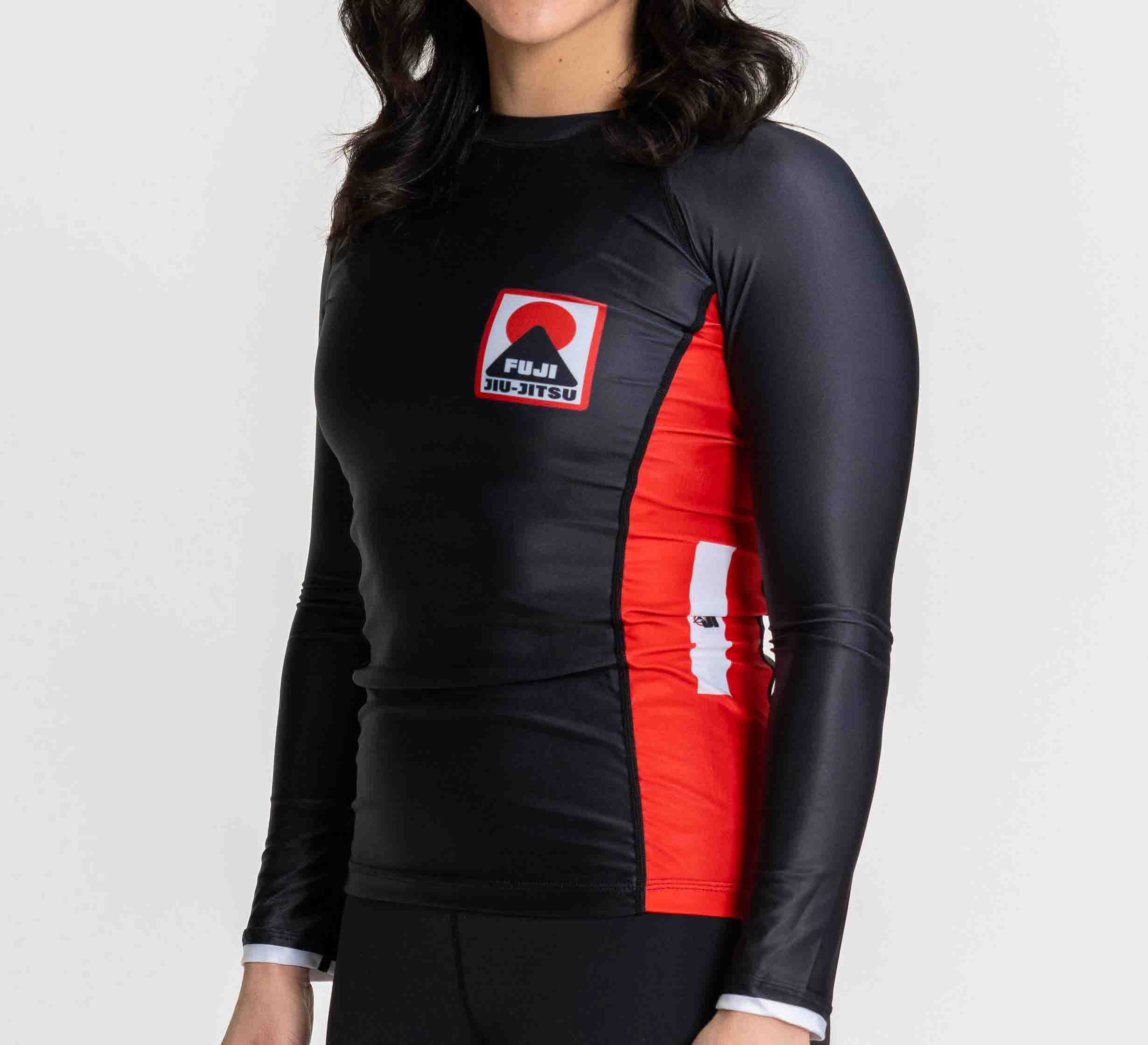 Womens Nippon Flex Lite Rashguard Black