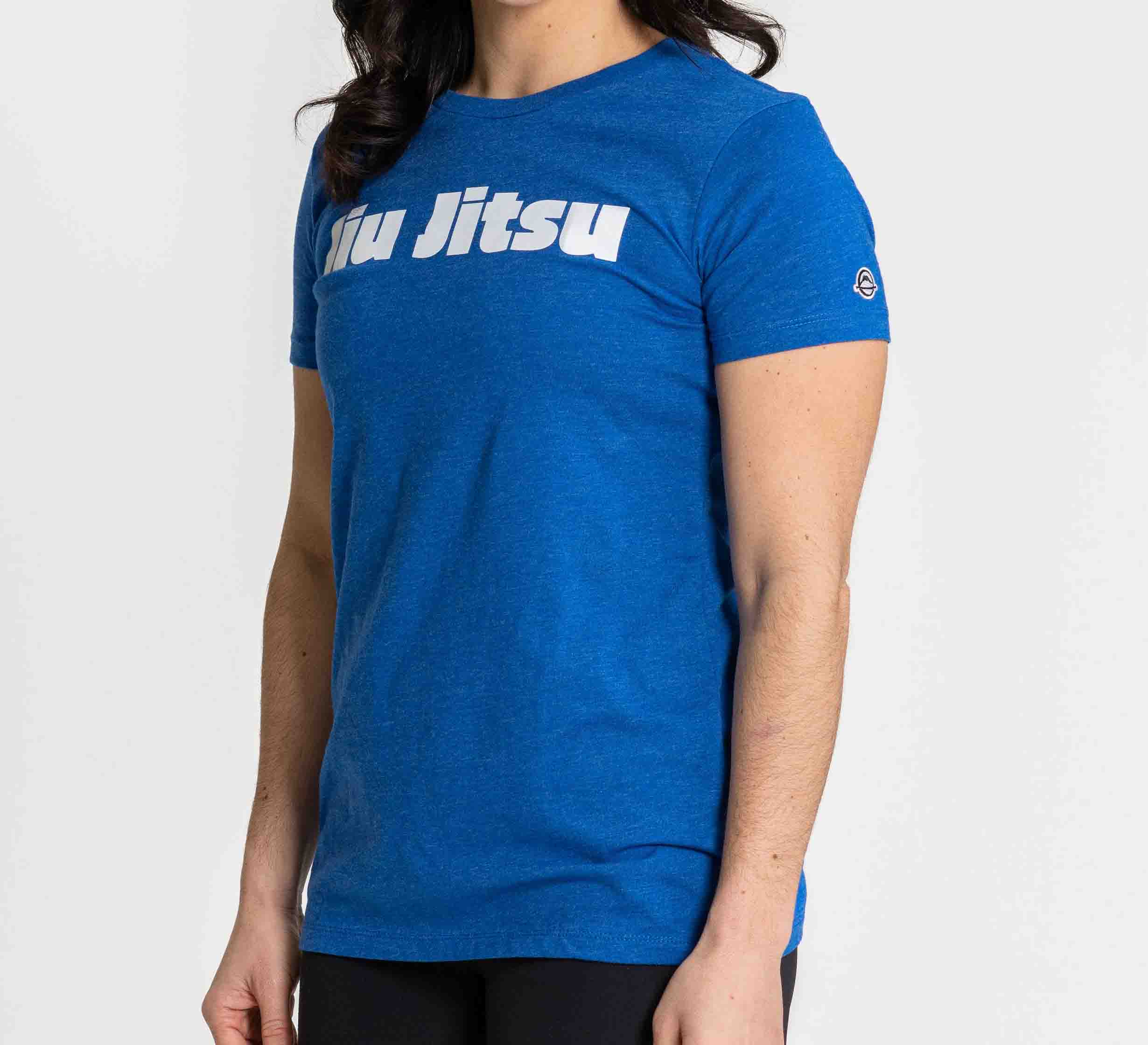 Womens Jiu Jitsu Player Blue