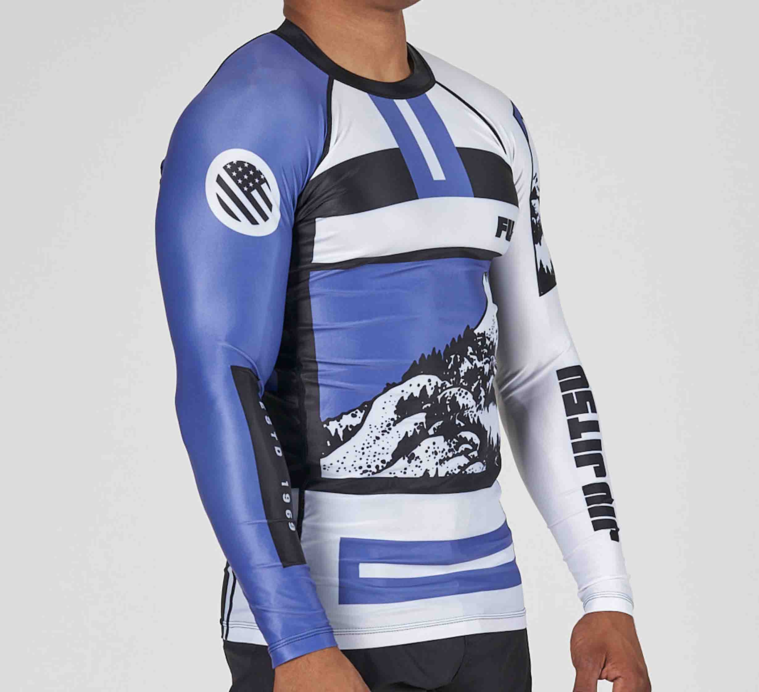 Mt. FUJI Flex Lite Rashguard Purple