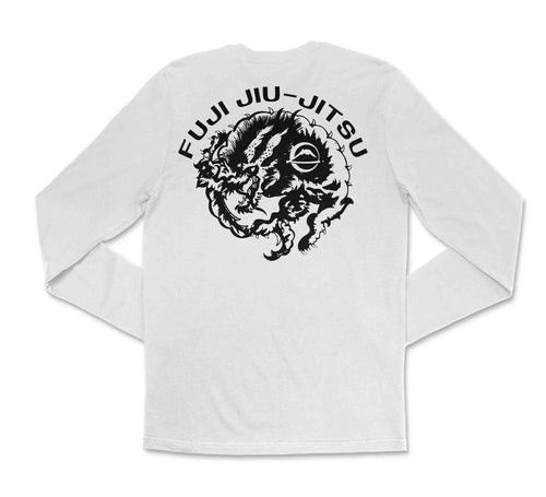 Year Of The Dragon Long Sleeve T-Shirt White