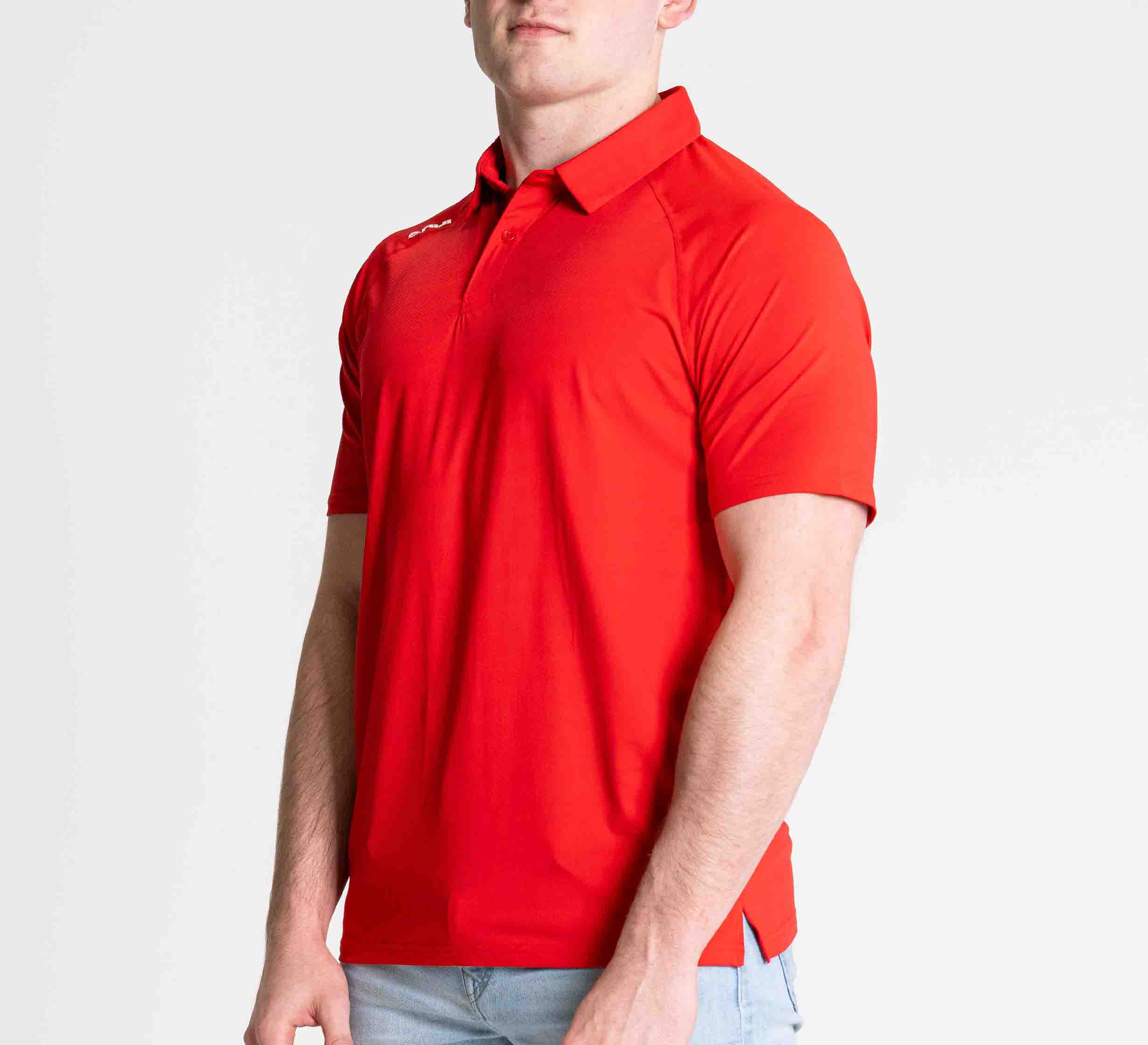 FUJI Performance Polo Red