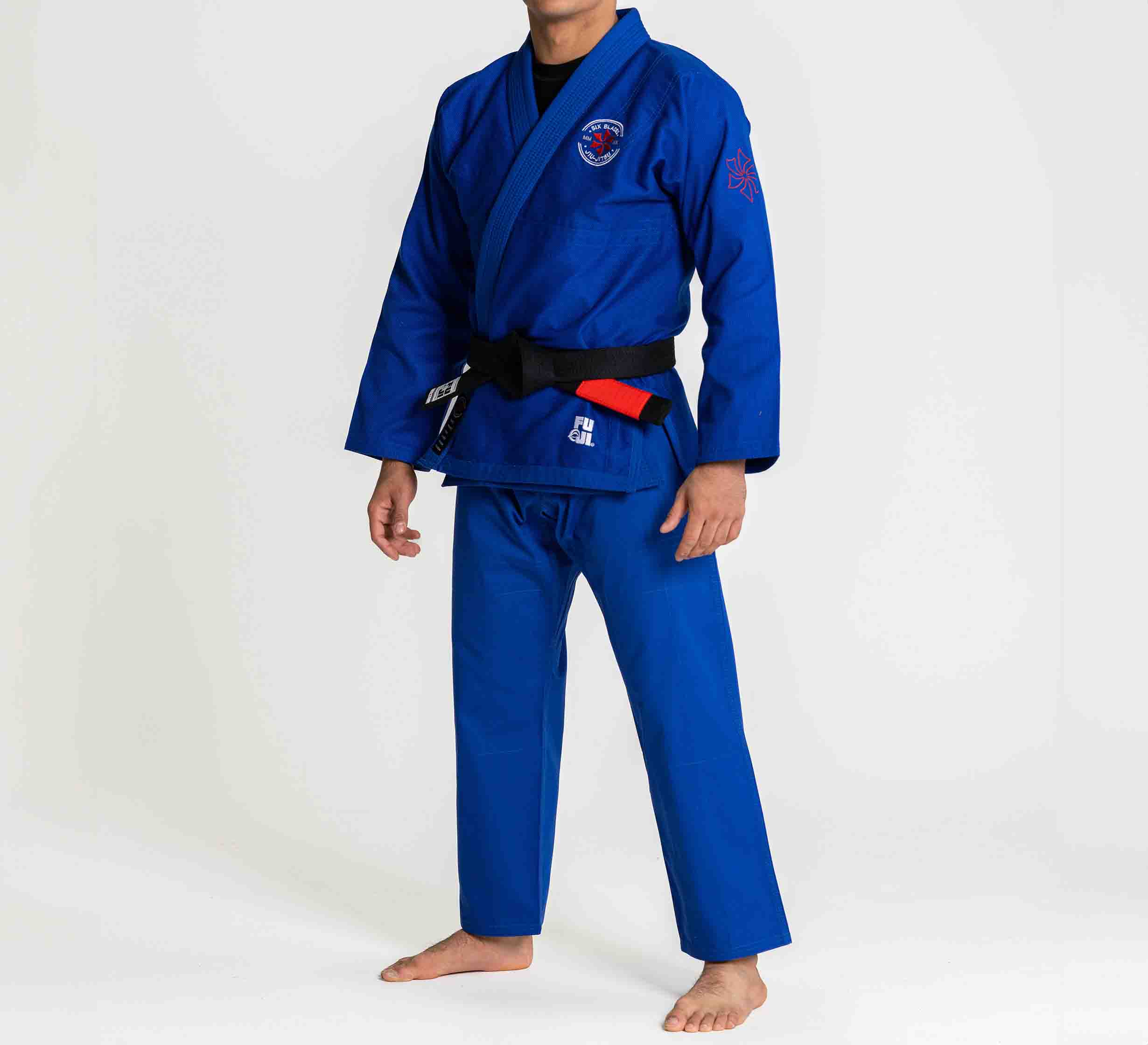 Kids Six Blades Official Suparaito BJJ Gi Blue