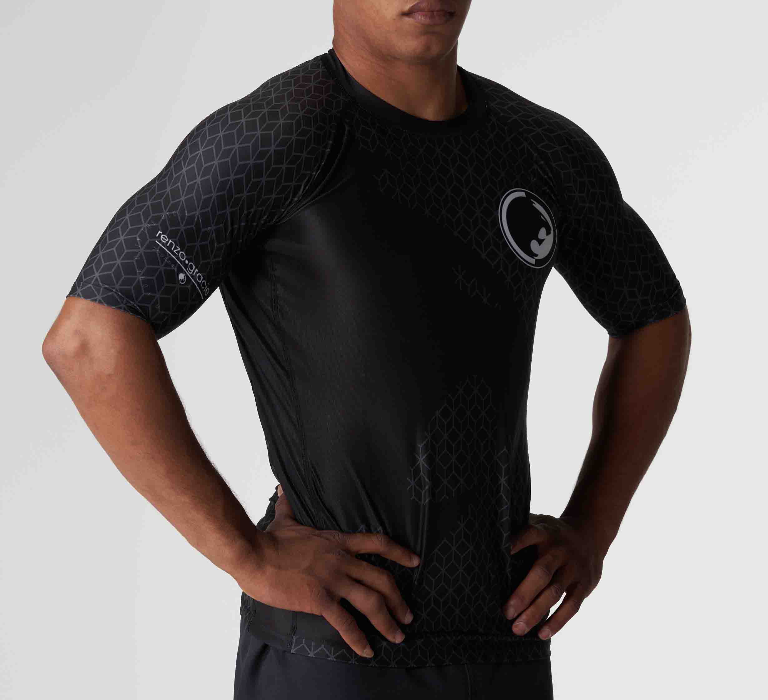 Renzo Gracie Mecca Ranked Short Sleeve Rashguard