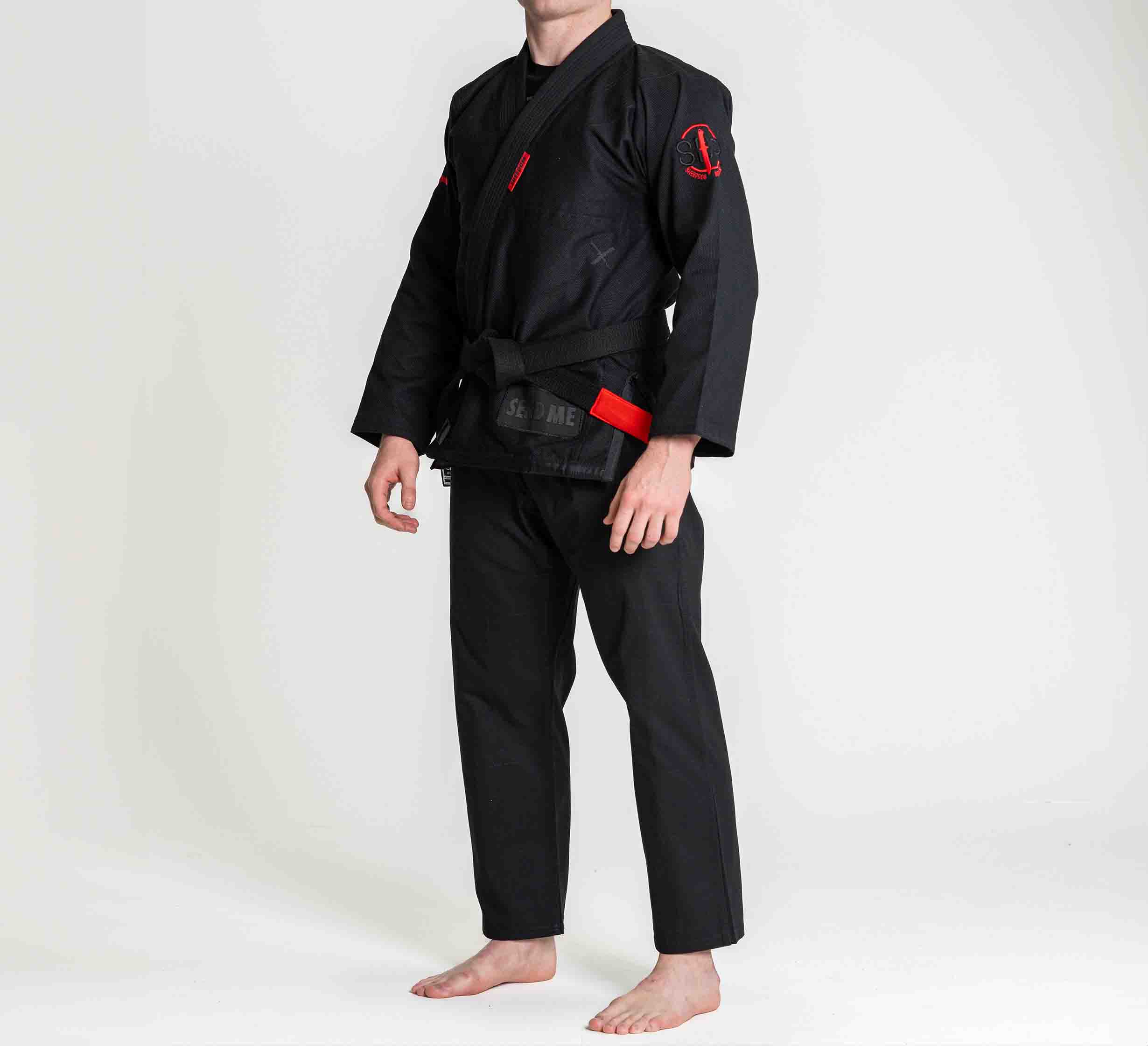 Suparaito BJJ Gi Sheepdog Response Edition Black