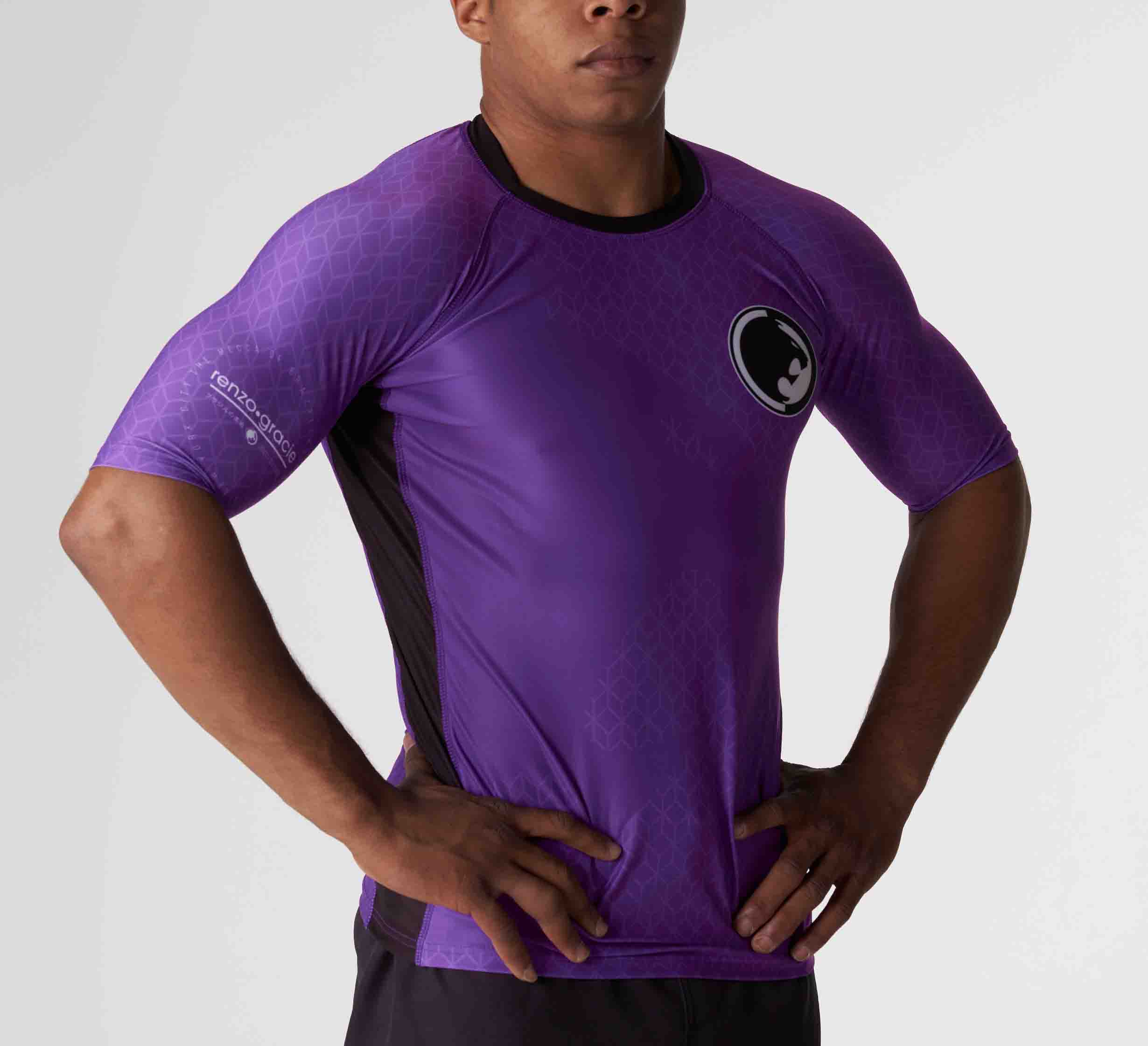 Renzo Gracie Mecca Ranked Short Sleeve Rashguard