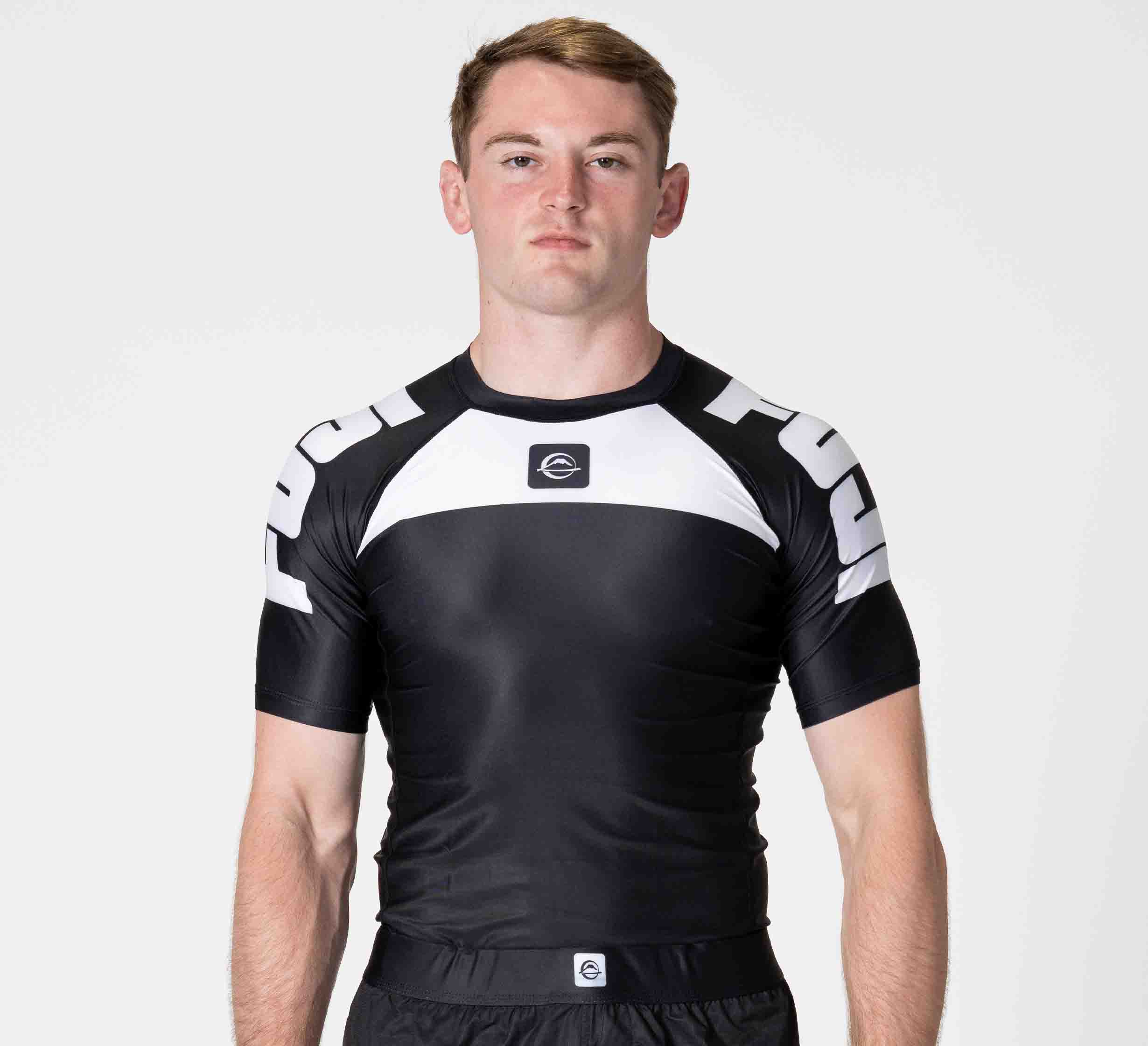 Competition Ranked Rashguard Black