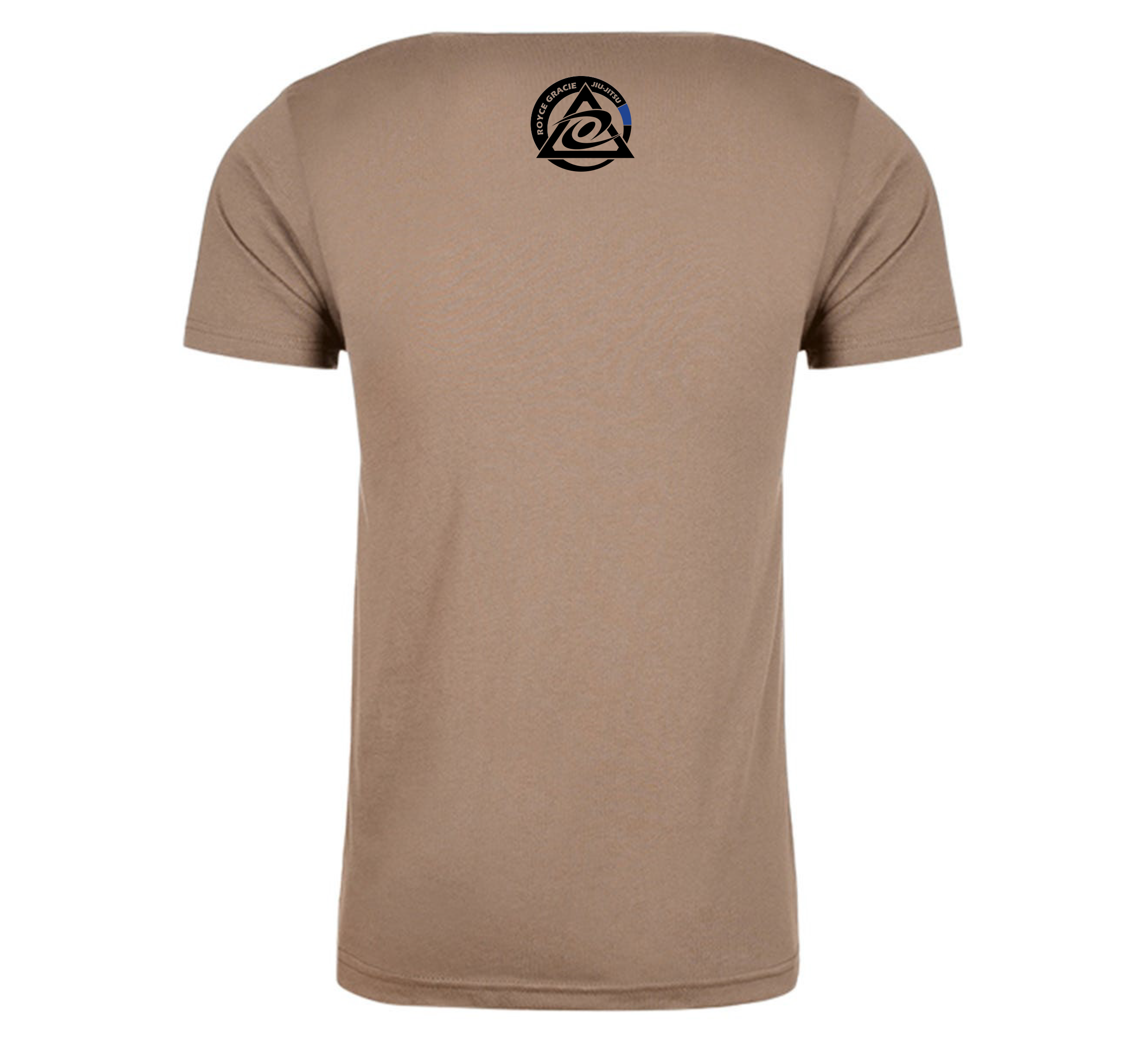 Royce Gracie Mostly Peaceful T-Shirt Tan