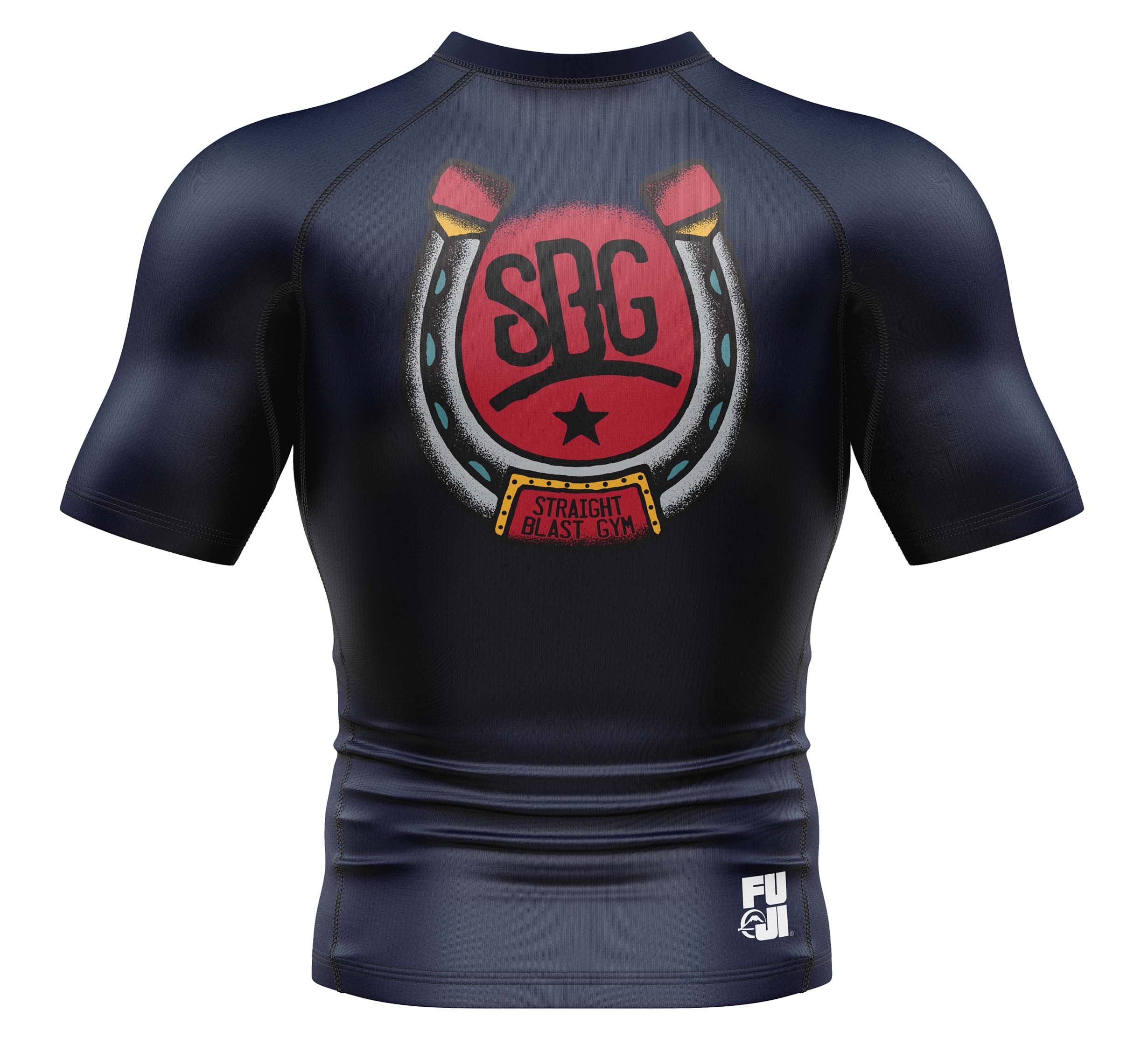 SBG Yellowstone Short Sleeve Rashguard Navy