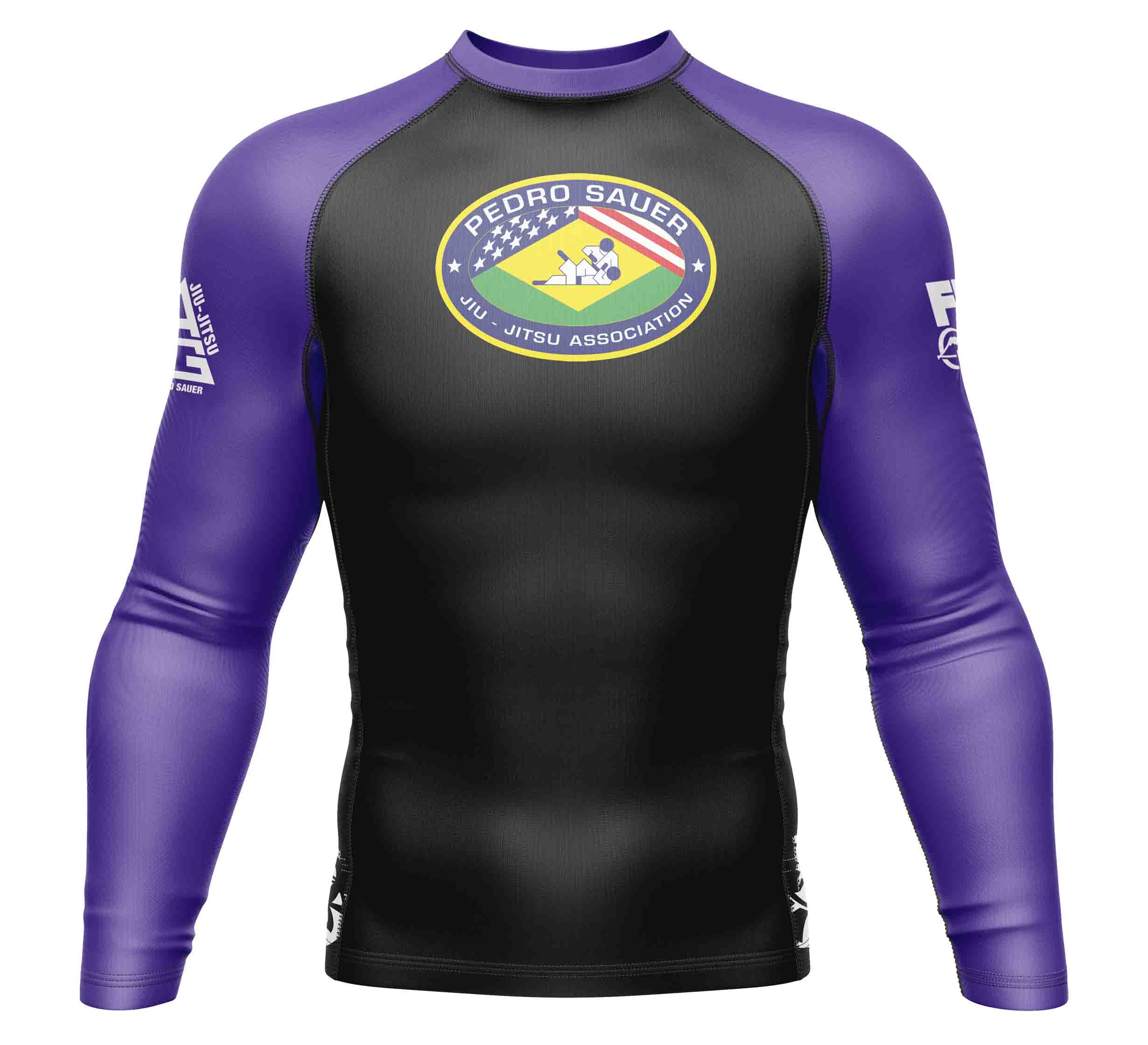 Pedro Sauer Ranked Long Sleeve Rashguard Purple