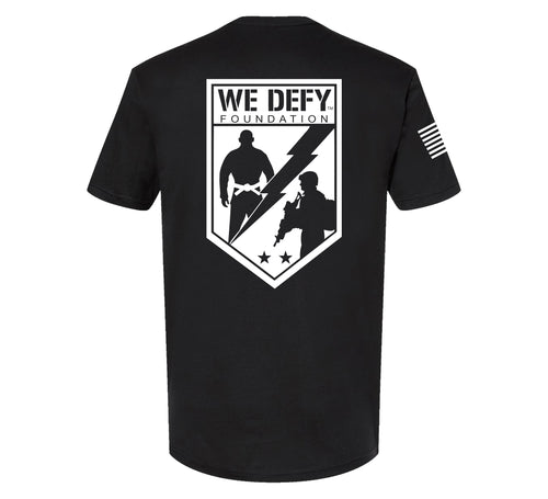 We Defy Base T-Shirt Black