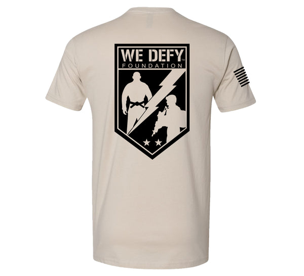 We Defy Base T-Shirt Sand