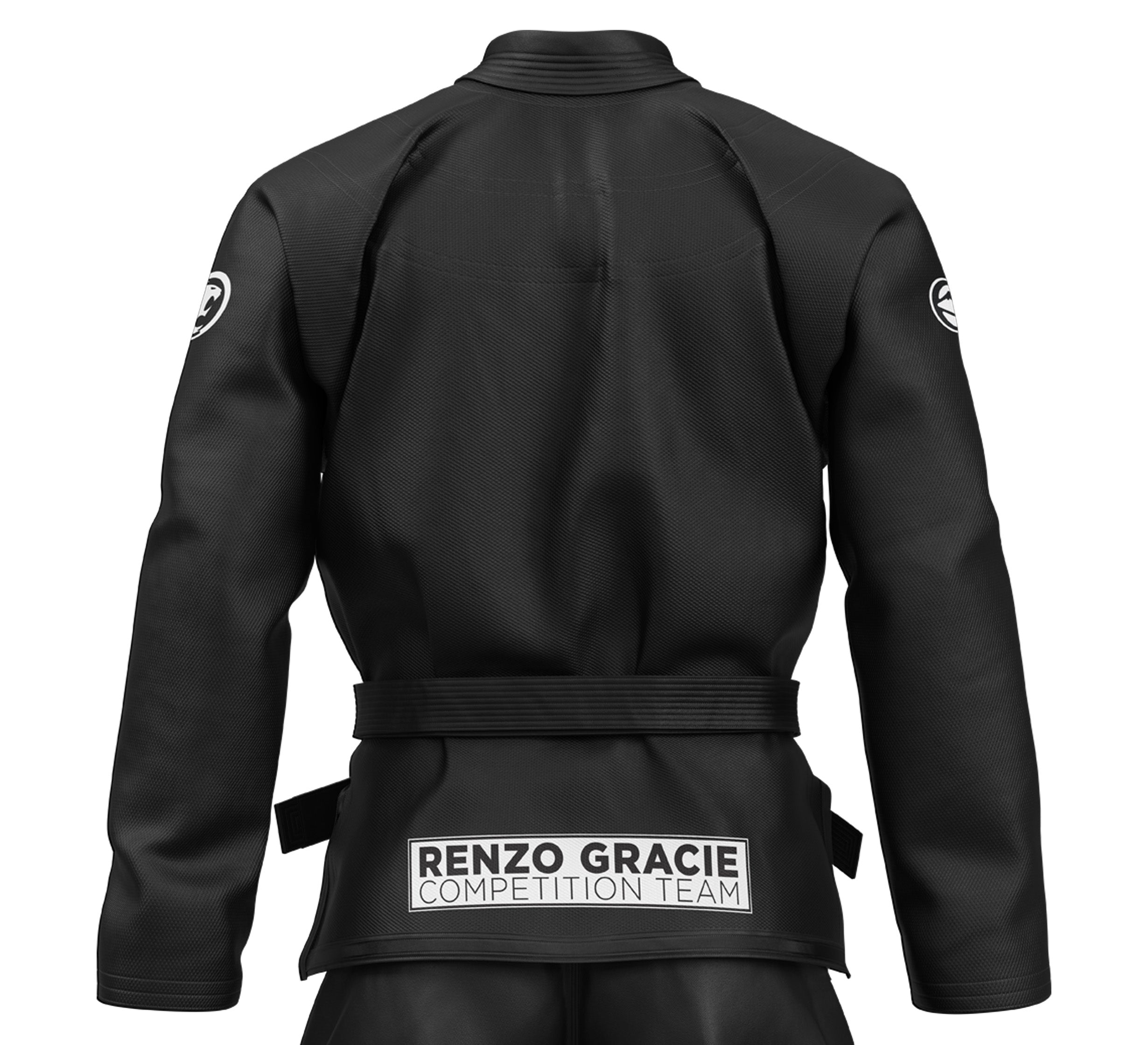 Kids Renzo Gracie Competition BJJ Gi Black