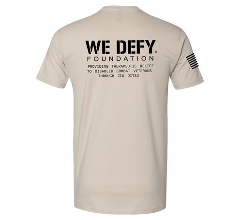 We Defy Core T-Shirt Sand