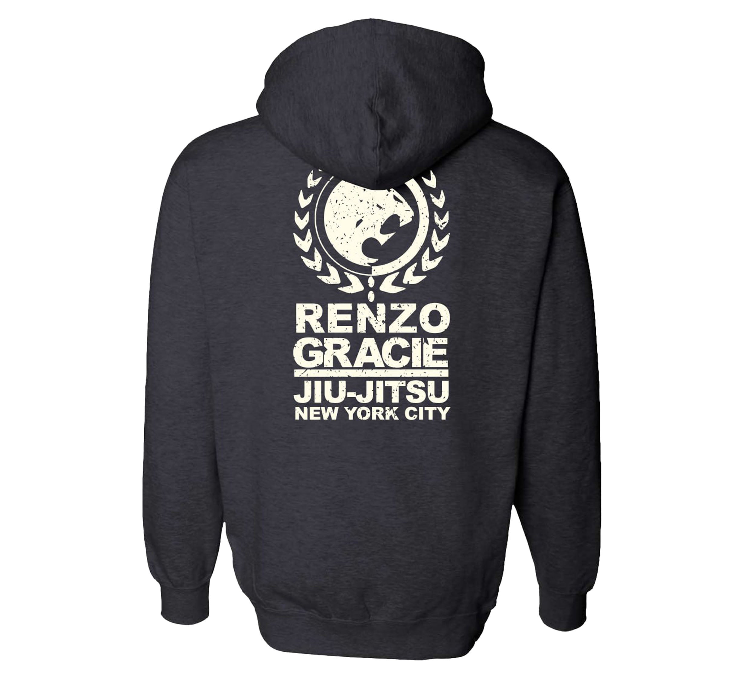 Renzo Gracie Classic Charcoal Hoodie