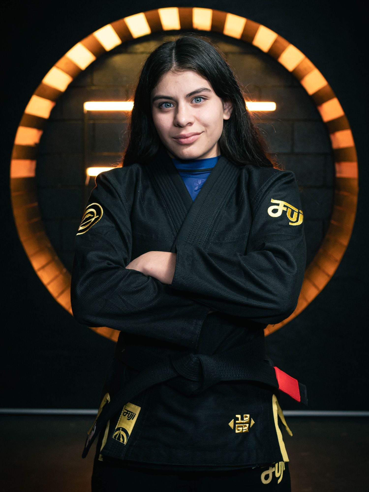 Womens Flow-Tech BJJ Gi Black/Gold