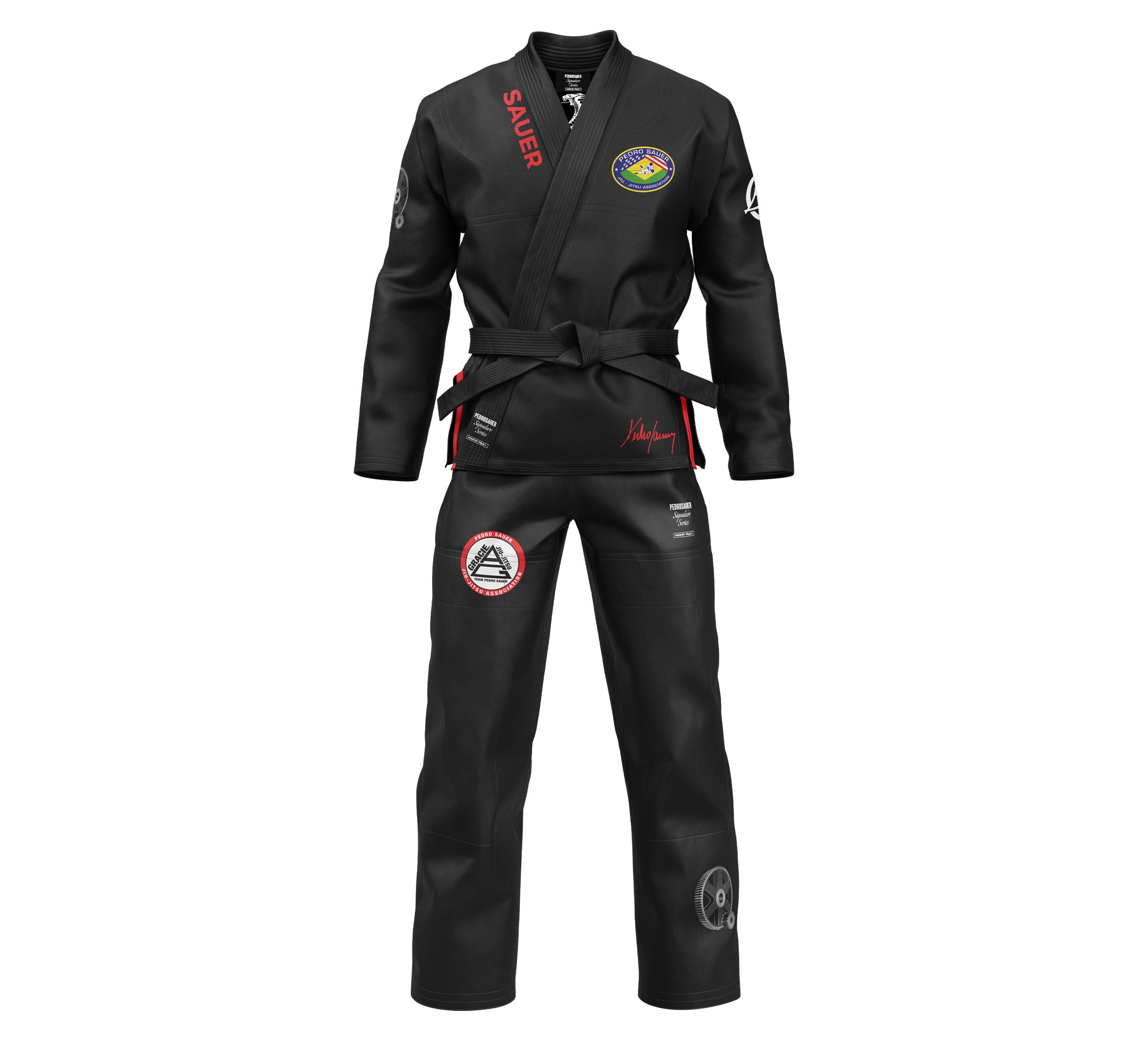 Pedro Sauer BJJ Signature Gi Black